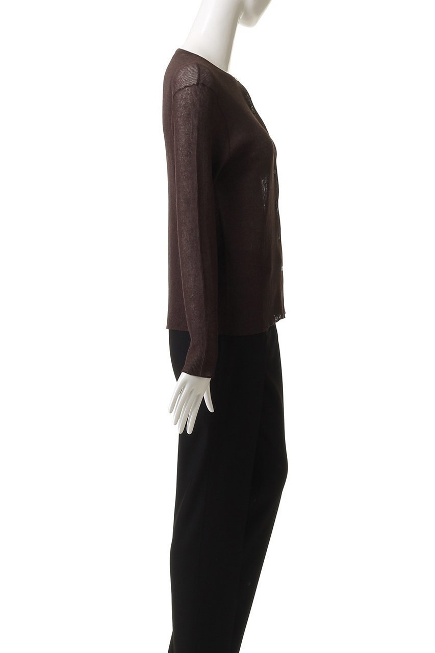 【ミズイロ インド/mizuiro ind】のcrew neck rib C/D カーディガン 人気、トレンドファッション・服の通販 founy(ファニー) 　ファッション　Fashion　レディースファッション　Fashion for Women　トップス・カットソー　Cut & Sew Tops　ニット　Knit Tops & Sweaters　カーディガン・羽織り　Layered Style Cardigans　カーディガン　Cardigan, Knitwear　シンプル　Simple, Minimal　定番　Standard, Basic Item　新作・新入荷　New Arrivals / New In　ビジネス 仕事 通勤　Business / Work / Commuting　other-3|ID: prp329100004614092 ipo3291000000033035409