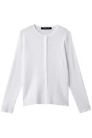 【ミズイロ インド/mizuiro ind】のcrew neck rib C/D カーディガン 人気、トレンドファッション・服の通販 founy(ファニー) ファッション Fashion レディースファッション Fashion for Women トップス・カットソー Cut & Sew Tops ニット Knit Tops & Sweaters カーディガン・羽織り Layered Style Cardigans カーディガン Cardigan, Knitwear シンプル Simple, Minimal 定番 Standard, Basic Item ビジネス 仕事 通勤 Business / Work / Commuting |ID:prp329100004614092