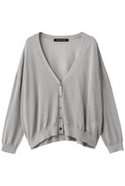 【ミズイロ インド/mizuiro ind】のv neck wide C/D カーディガン 人気、トレンドファッション・服の通販 founy(ファニー) ファッション Fashion レディースファッション Fashion for Women トップス・カットソー Cut & Sew Tops ニット Knit Tops & Sweaters カーディガン・羽織り Layered Style Cardigans なめらか Smooth, Silky Texture インナー Innerwear カットソー Cut and Sewn Top カーディガン Cardigan, Knitwear トレンド Trend, Trending Now エレガント 上品 Elegant 新作・新入荷 New Arrivals / New In thumbnail gray|ID: prp329100004614093 ipo3291000000033035414
