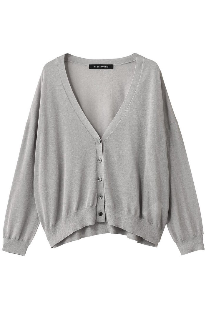 【ミズイロ インド/mizuiro ind】のv neck wide C/D カーディガン インテリア・キッズ・メンズ・レディースファッション・服の通販 founy(ファニー) https://founy.com/ ファッション Fashion レディースファッション Fashion for Women トップス・カットソー Cut & Sew Tops ニット Knit Tops & Sweaters カーディガン・羽織り Layered Style Cardigans なめらか Smooth, Silky Texture インナー Innerwear カットソー Cut and Sewn Top カーディガン Cardigan, Knitwear トレンド Trend, Trending Now エレガント 上品 Elegant |ID: prp329100004614093 ipo3291000000034336668