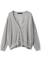 【ミズイロ インド/mizuiro ind】のv neck wide C/D カーディガン 人気、トレンドファッション・服の通販 founy(ファニー) ファッション Fashion レディースファッション Fashion for Women トップス・カットソー Cut & Sew Tops ニット Knit Tops & Sweaters カーディガン・羽織り Layered Style Cardigans なめらか Smooth, Silky Texture インナー Innerwear カットソー Cut and Sewn Top カーディガン Cardigan, Knitwear トレンド Trend, Trending Now エレガント 上品 Elegant |ID:prp329100004614093