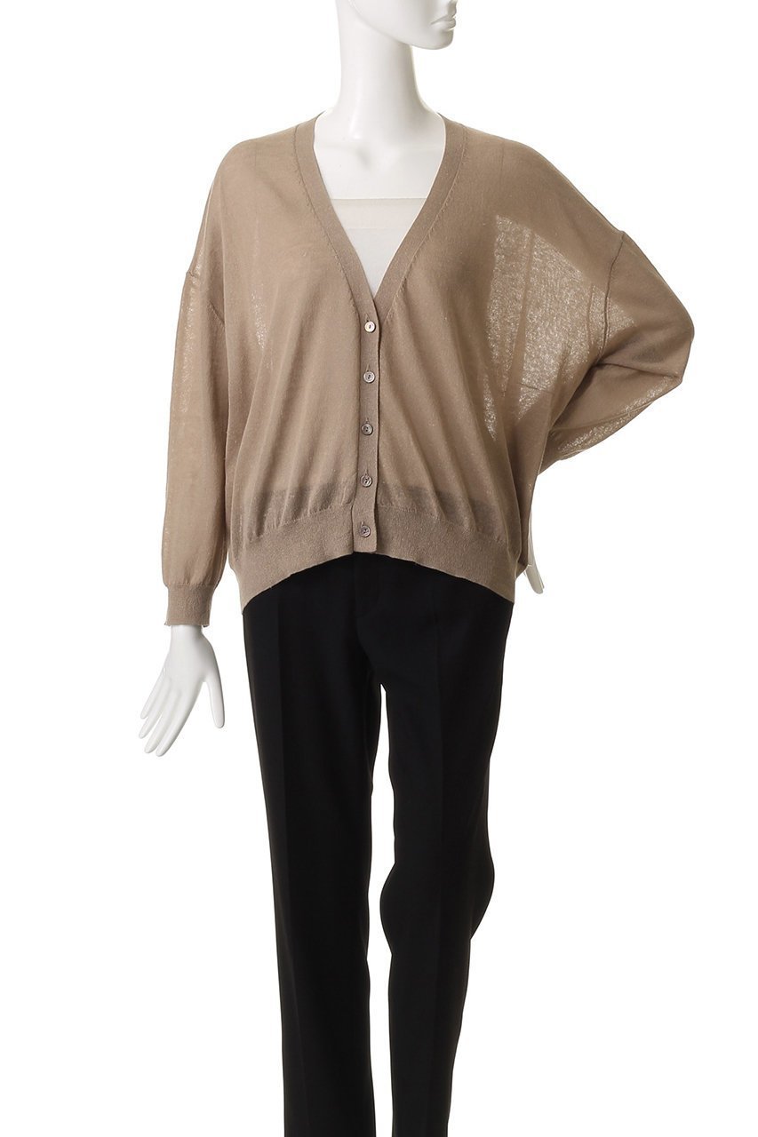 【ミズイロ インド/mizuiro ind】のv neck wide C/D カーディガン 人気、トレンドファッション・服の通販 founy(ファニー)  ファッション Fashion レディースファッション Fashion for Women トップス・カットソー Cut & Sew Tops ニット Knit Tops & Sweaters カーディガン・羽織り Layered Style Cardigans なめらか Smooth, Silky Texture インナー Innerwear カットソー Cut and Sewn Top カーディガン Cardigan, Knitwear トレンド Trend, Trending Now エレガント 上品 Elegant other-2|ID: prp329100004614093 ipo3291000000034336672
