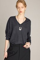 【ブリル/BRILL】のEMPIRE Vネックプルオーバー 人気、トレンドファッション・服の通販 founy(ファニー) ファッション Fashion レディースファッション Fashion for Women トップス・カットソー Cut & Sew Tops ニット Knit Tops & Sweaters カジュアルプルオーバー・ニットトップス Pullovers & Knit Tops / Casual Pullovers Vネックトップス V-Neck Tops / V-Cut Neckline Shirts カットソー Cut and Sewn Top 新作・新入荷 New Arrivals / New In |ID:prp329100004614095
