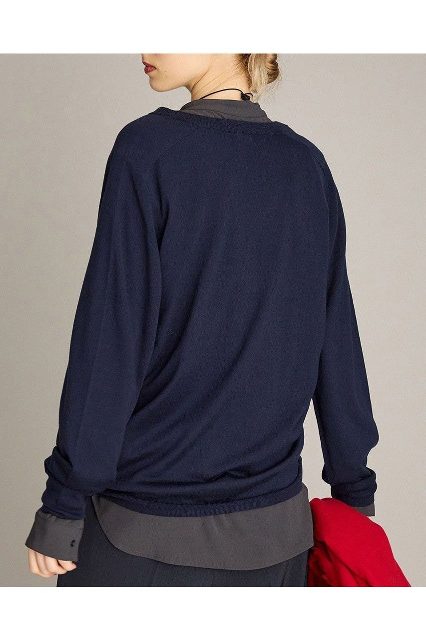 【ブリル/BRILL】のEMPIRE Vネックプルオーバー 人気、トレンドファッション・服の通販 founy(ファニー) 　ファッション　Fashion　レディースファッション　Fashion for Women　トップス・カットソー　Cut & Sew Tops　ニット　Knit Tops & Sweaters　カジュアルプルオーバー・ニットトップス　Pullovers & Knit Tops / Casual Pullovers　Vネックトップス　V-Neck Tops / V-Cut Neckline Shirts　カットソー　Cut and Sewn Top　新作・新入荷　New Arrivals / New In　other-3|ID: prp329100004614095 ipo3291000000033035436