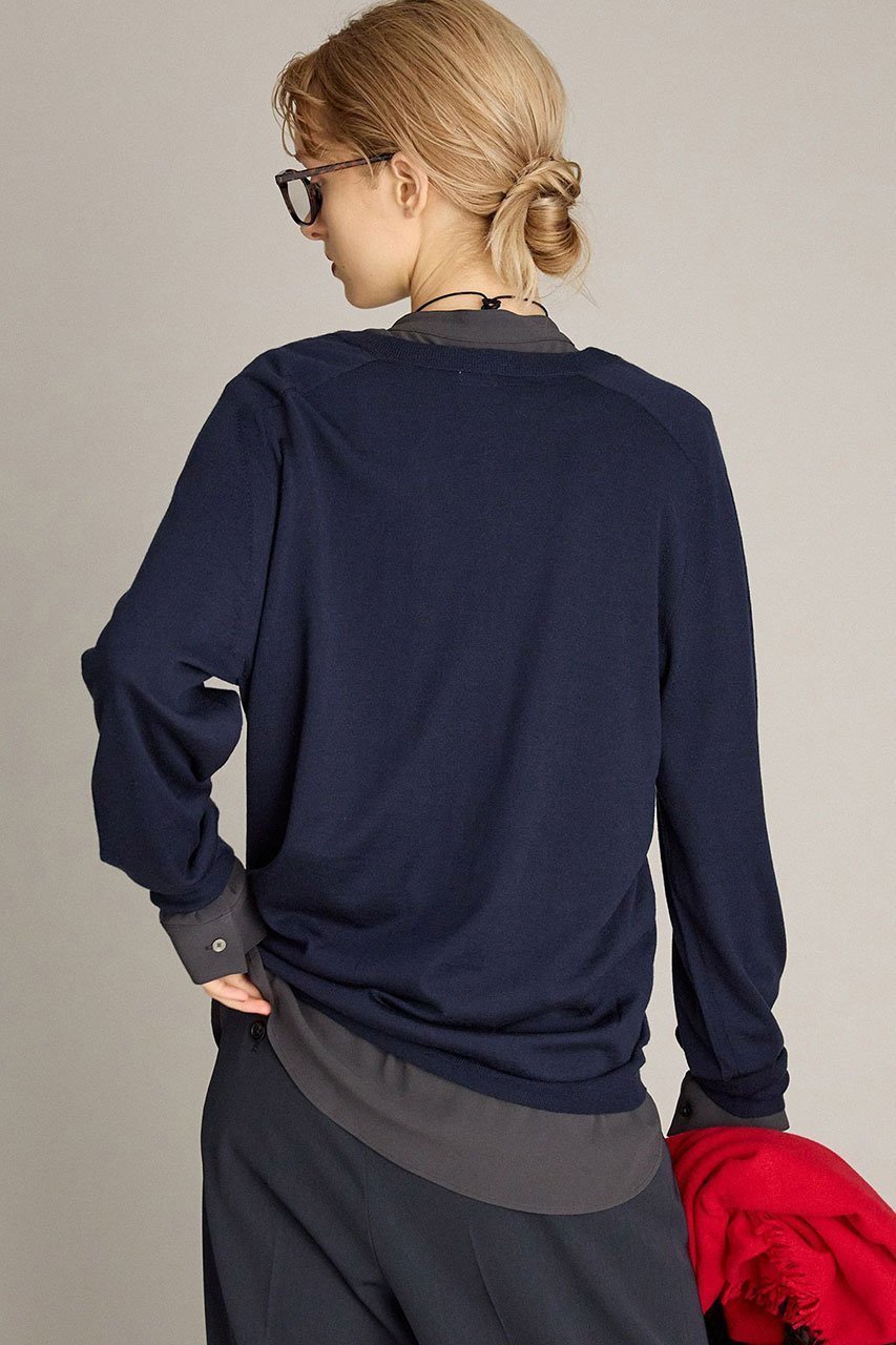 【ブリル/BRILL】のEMPIRE Vネックプルオーバー 人気、トレンドファッション・服の通販 founy(ファニー) 　ファッション　Fashion　レディースファッション　Fashion for Women　トップス・カットソー　Cut & Sew Tops　ニット　Knit Tops & Sweaters　カジュアルプルオーバー・ニットトップス　Pullovers & Knit Tops / Casual Pullovers　Vネックトップス　V-Neck Tops / V-Cut Neckline Shirts　カットソー　Cut and Sewn Top　新作・新入荷　New Arrivals / New In　other-4|ID: prp329100004614095 ipo3291000000033035437