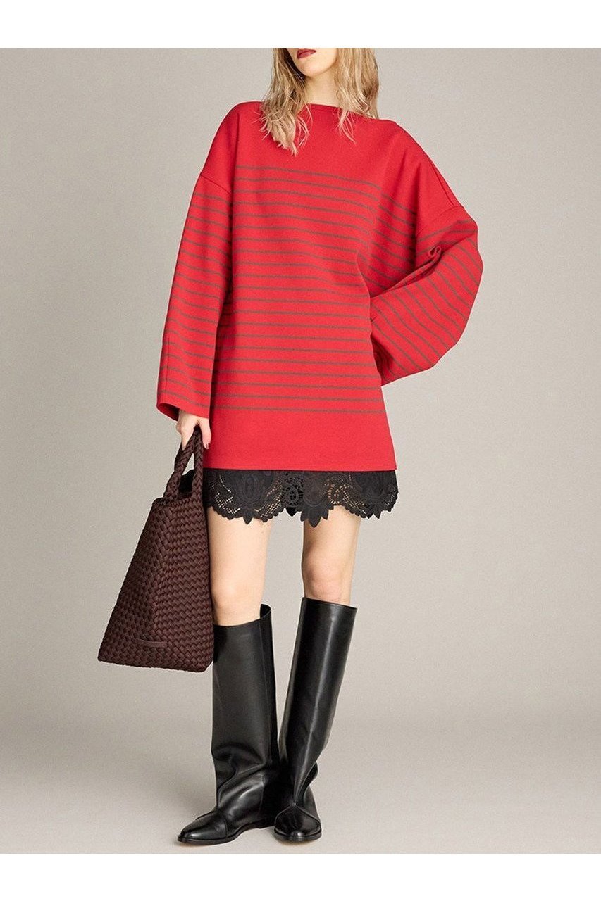 【ブリル/BRILL】のミラノリブボーダープルオーバー 人気、トレンドファッション・服の通販 founy(ファニー) 　ファッション　Fashion　レディースファッション　Fashion for Women　トップス・カットソー　Cut & Sew Tops　ニット　Knit Tops & Sweaters　カジュアルプルオーバー・ニットトップス　Pullovers & Knit Tops / Casual Pullovers　ストレッチ　Stretch, Stretchy Fabric　フィット　Fit, Slim Fit　ミラノリブ　Milano Rib, Milano Stitch　新作・新入荷　New Arrivals / New In　other-4|ID: prp329100004614096 ipo3291000000033035446