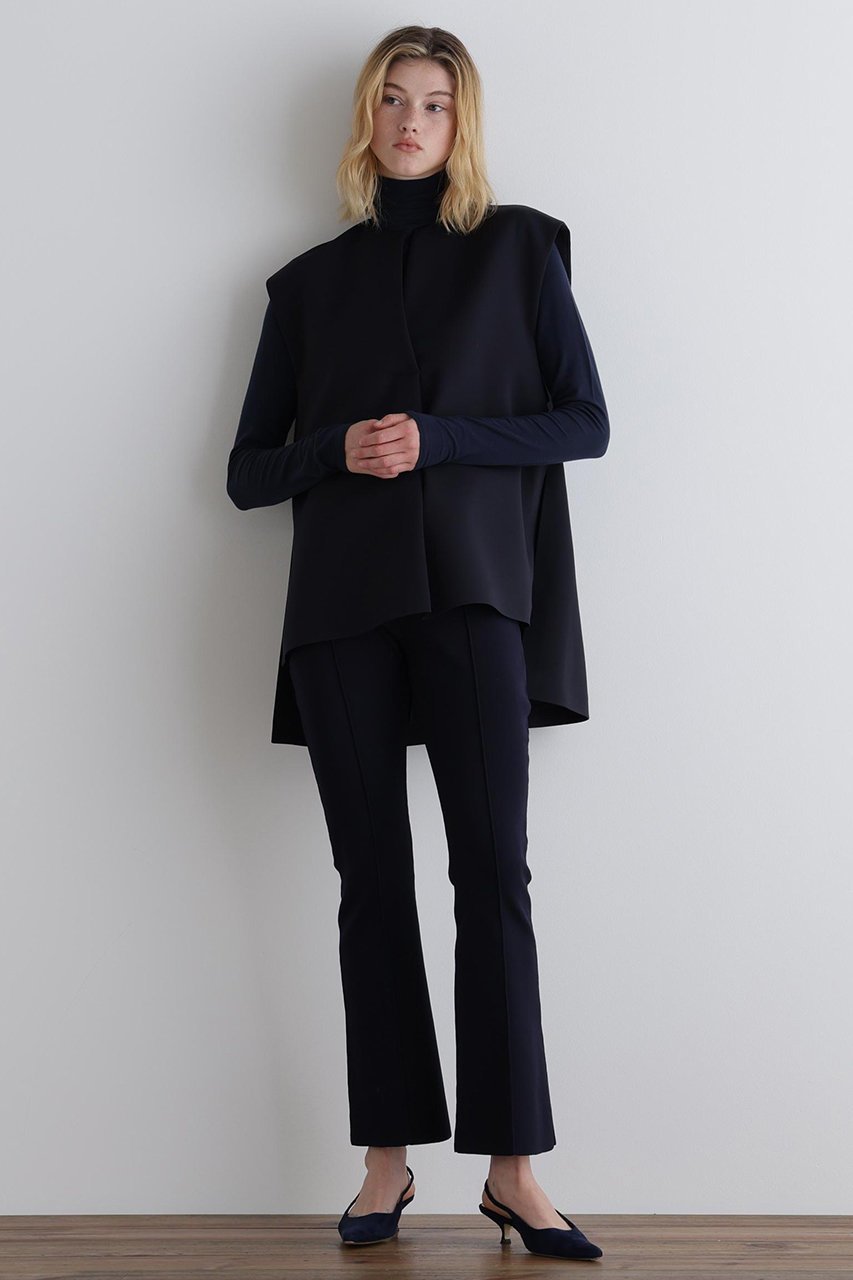 【ル フィル/LE PHIL】のダブルジャガードニットパンツ 大人の最旬トレンドファッション＆コーディネート founy(ファウニー) 　ファッション　Fashion　レディースファッション　Fashion for Women　パンツ　Pants & Trousers　おすすめ　Recommended / Our Picks　クロップド　Cropped, Short Length　セットアップ　Set-Up, Coordinated Outfit　センター　Center, Center Line　フレア　Flare, Flared　ポケット　Pocket, Pocket Detail　エレガント 上品　Elegant　other-2|ID: prp329100004614097 ipo3291000000036798998