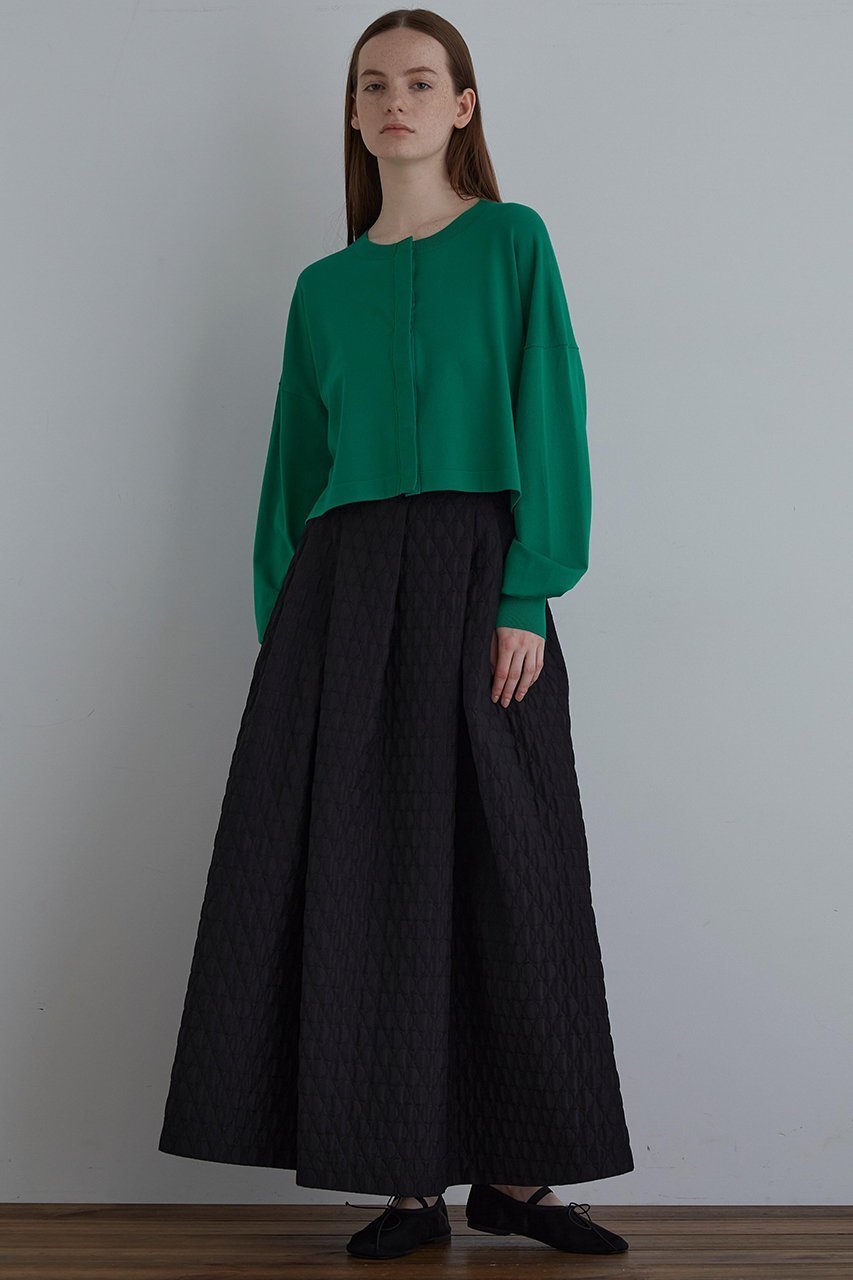 【ル フィル/LE PHIL】の《LE PHIL》クロップドカーディガン 人気、トレンドファッション・服の通販 founy(ファニー) 　ファッション　Fashion　レディースファッション　Fashion for Women　トップス・カットソー　Cut & Sew Tops　ニット　Knit Tops & Sweaters　カーディガン・羽織り　Layered Style Cardigans　カジュアルプルオーバー・ニットトップス　Pullovers & Knit Tops / Casual Pullovers　カーディガン　Cardigan, Knitwear　ショート　Short, Short Length　シンプル　Simple, Minimal　バランス　Balance, Style Balance　ボトム　Bottoms, Lower Wear　新作・新入荷　New Arrivals / New In　軽量　Lightweight, Ultra Light　other-3|ID: prp329100004614100 ipo3291000000033035488