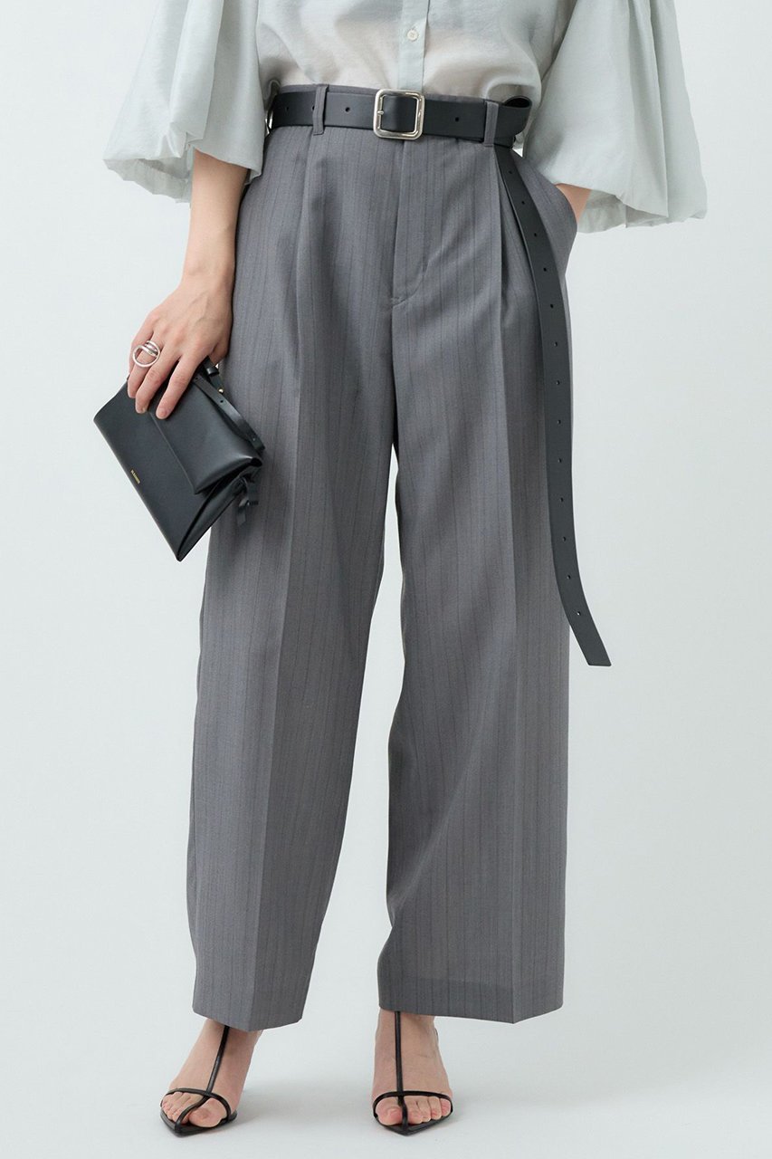 【カオス/Chaos】のパティスストライプパンツ 人気、トレンドファッション・服の通販 founy(ファニー) 　ファッション　Fashion　レディースファッション　Fashion for Women　パンツ　Pants & Trousers　なめらか　Smooth, Silky Texture　シアー　Sheer, See-Through　ストライプ　Stripe, Striped Pattern　センター　Center, Center Line　秋　Autumn　 other-1|ID: prp329100004614104 ipo3291000000035741198