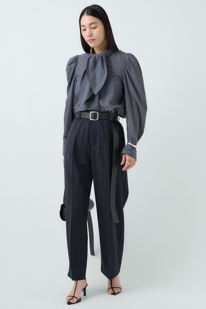 【カオス/Chaos】のパティスストライプパンツ 人気、トレンドファッション・服の通販 founy(ファニー) 　ファッション　Fashion　レディースファッション　Fashion for Women　パンツ　Pants & Trousers　なめらか　Smooth, Silky Texture　シアー　Sheer, See-Through　ストライプ　Stripe, Striped Pattern　センター　Center, Center Line　秋　Autumn　other-2|ID: prp329100004614104 ipo3291000000035858674