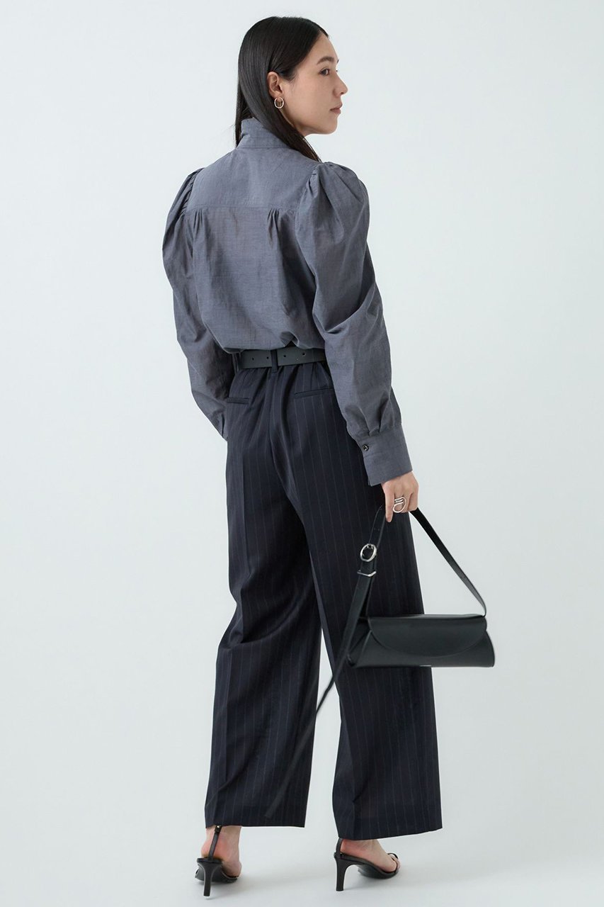 【カオス/Chaos】のパティスストライプパンツ 人気、トレンドファッション・服の通販 founy(ファニー) 　ファッション　Fashion　レディースファッション　Fashion for Women　パンツ　Pants & Trousers　なめらか　Smooth, Silky Texture　シアー　Sheer, See-Through　ストライプ　Stripe, Striped Pattern　センター　Center, Center Line　秋　Autumn　other-4|ID: prp329100004614104 ipo3291000000035858676