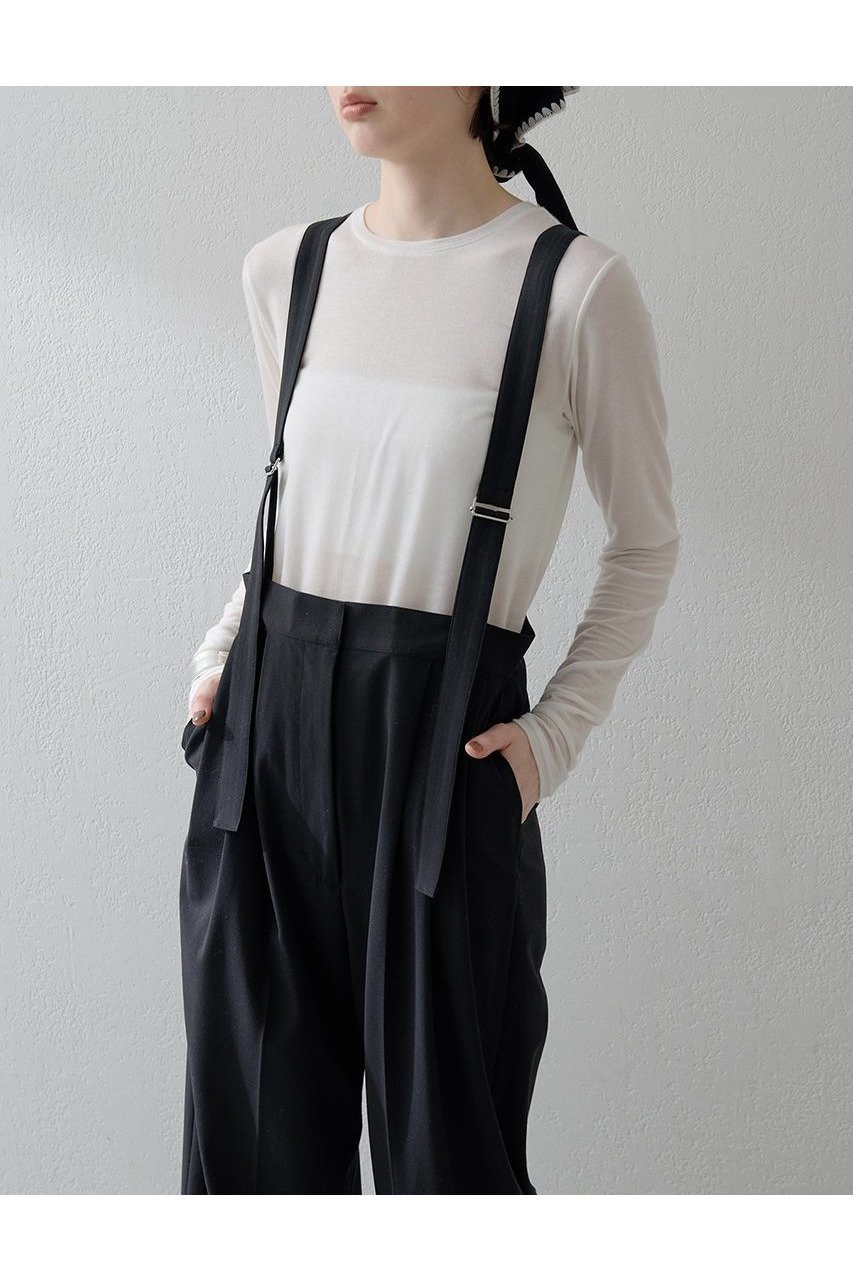 【ウィムガゼット/Whim Gazette】の【THE PAUSE】トロサスペパンツ 人気、トレンドファッション・服の通販 founy(ファニー) 　ファッション　Fashion　レディースファッション　Fashion for Women　パンツ　Pants & Trousers　2025年　2025　2025-2026秋冬・A/W　Autumn/Winter 2025–26 AW25–26　おすすめ　Recommended / Our Picks　ウォッシャブル　Machine Washable　サスペンダー　Suspenders, Braces　スラックス　Slacks, Dress Pants　セットアップ　Set-Up, Coordinated Outfit　マニッシュ　Mannish, Boyish　ワイド　Wide, Wide Fit　A/W・秋冬　Autumn/Winter　 other-1|ID: prp329100004614105 ipo3291000000033035530