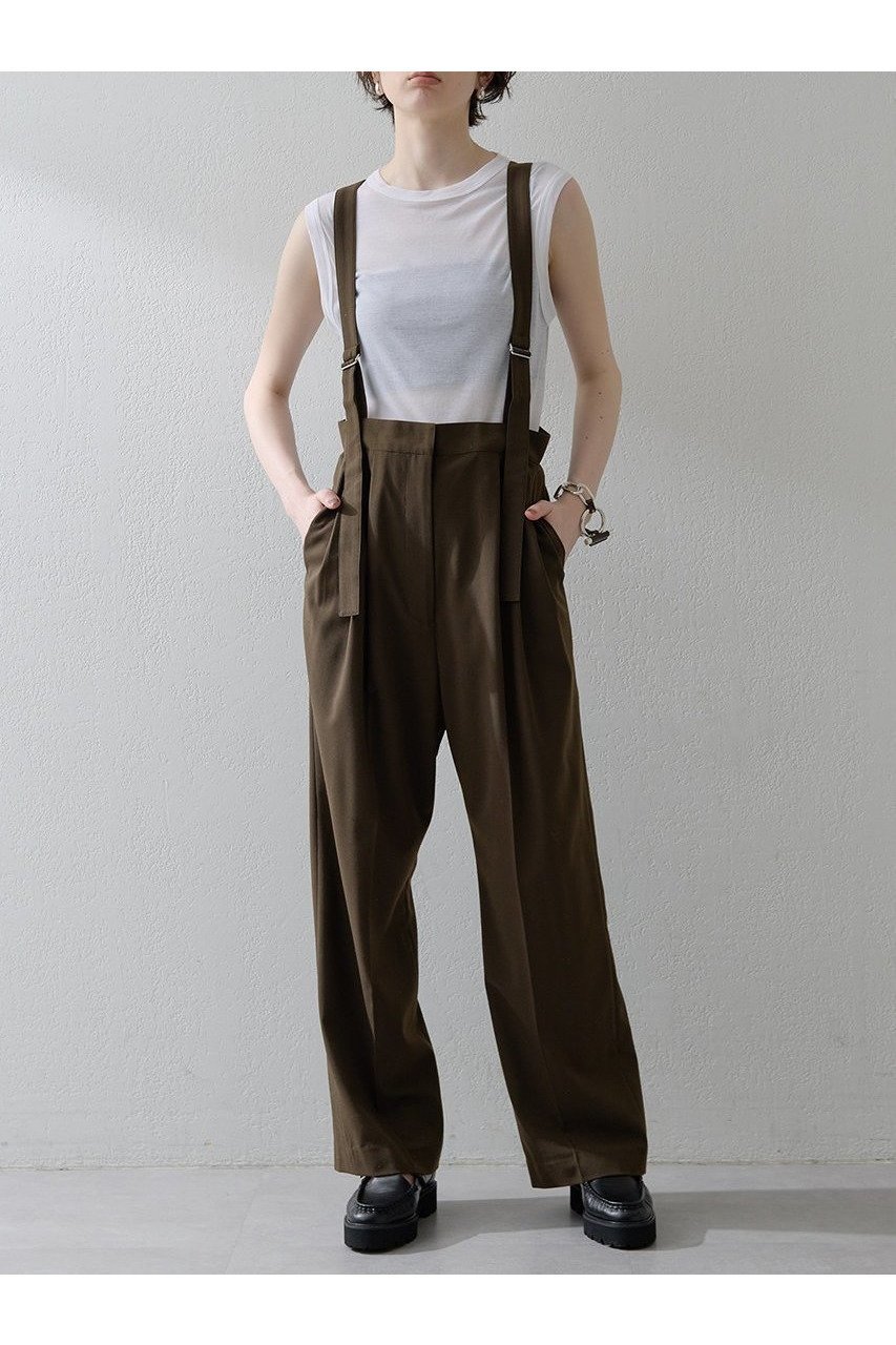 【ウィムガゼット/Whim Gazette】の【THE PAUSE】トロサスペパンツ 人気、トレンドファッション・服の通販 founy(ファニー) 　ファッション　Fashion　レディースファッション　Fashion for Women　パンツ　Pants & Trousers　2025年　2025　2025-2026秋冬・A/W　Autumn/Winter 2025–26 AW25–26　おすすめ　Recommended / Our Picks　ウォッシャブル　Machine Washable　サスペンダー　Suspenders, Braces　スラックス　Slacks, Dress Pants　セットアップ　Set-Up, Coordinated Outfit　マニッシュ　Mannish, Boyish　ワイド　Wide, Wide Fit　A/W・秋冬　Autumn/Winter　other-2|ID: prp329100004614105 ipo3291000000033035533