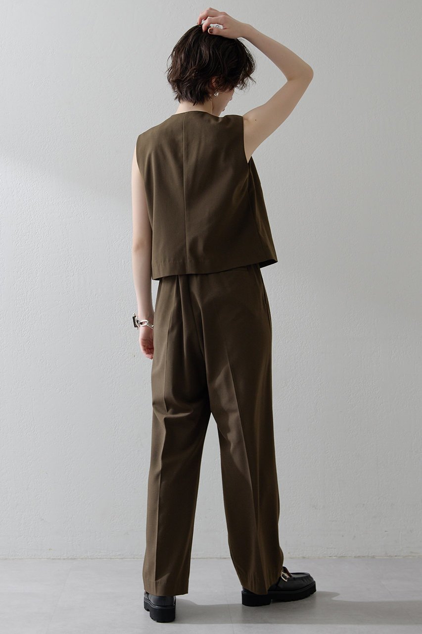 【ウィムガゼット/Whim Gazette】の【THE PAUSE】トロサスペパンツ 人気、トレンドファッション・服の通販 founy(ファニー) 　ファッション　Fashion　レディースファッション　Fashion for Women　パンツ　Pants & Trousers　2025年　2025　2025-2026秋冬・A/W　Autumn/Winter 2025–26 AW25–26　おすすめ　Recommended / Our Picks　ウォッシャブル　Machine Washable　サスペンダー　Suspenders, Braces　スラックス　Slacks, Dress Pants　セットアップ　Set-Up, Coordinated Outfit　マニッシュ　Mannish, Boyish　ワイド　Wide, Wide Fit　A/W・秋冬　Autumn/Winter　other-5|ID: prp329100004614105 ipo3291000000033035536