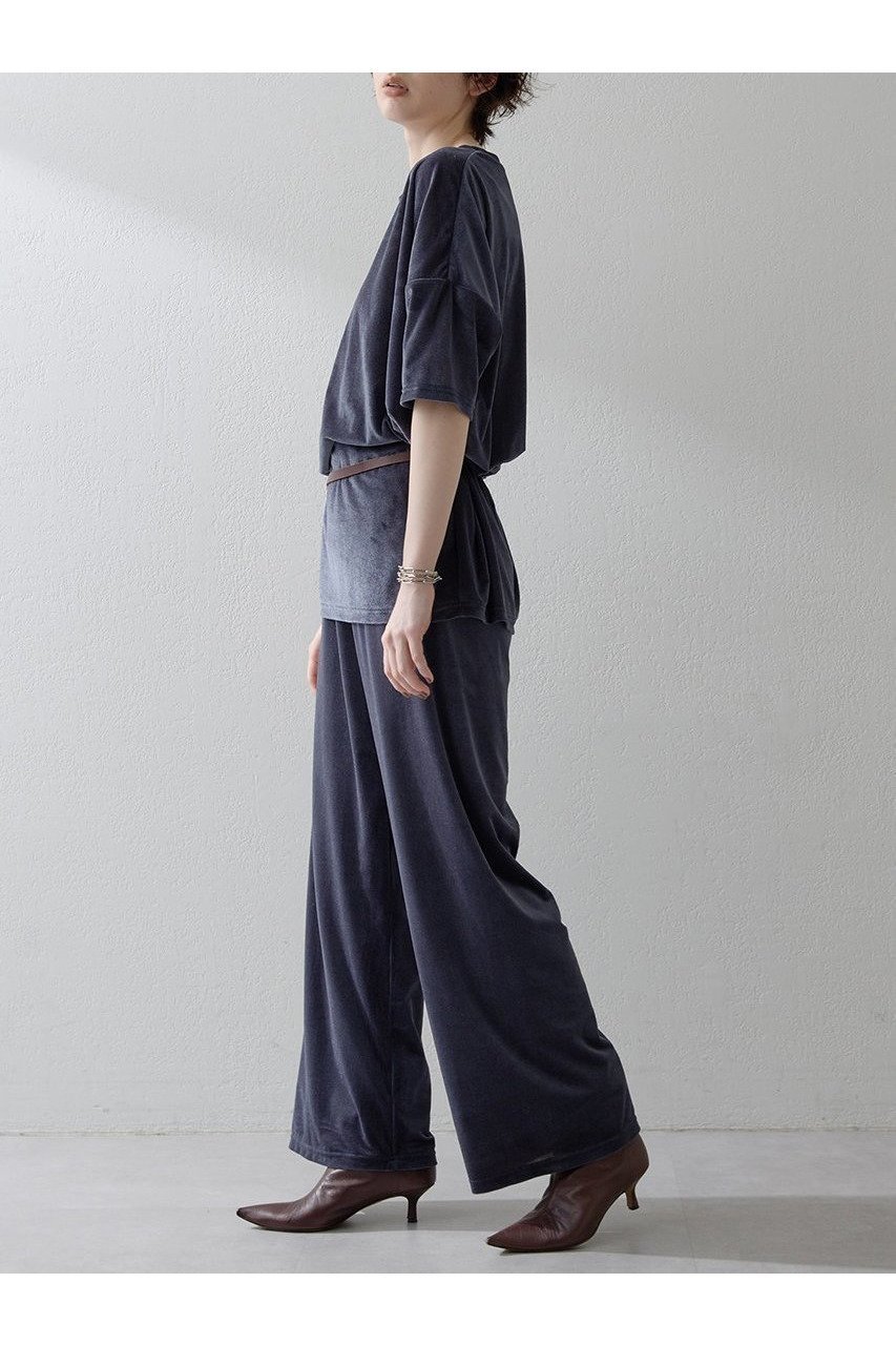 【ウィムガゼット/Whim Gazette】の【THE PAUSE】シアーベロアパンツ 人気、トレンドファッション・服の通販 founy(ファニー) 　ファッション　Fashion　レディースファッション　Fashion for Women　パンツ　Pants & Trousers　2025年　2025　2025-2026秋冬・A/W　Autumn/Winter 2025–26 AW25–26　おすすめ　Recommended / Our Picks　クール　Cool, Chic　ベロア　Velour, Soft Velvet　ワイド　Wide, Wide Fit　エレガント 上品　Elegant　A/W・秋冬　Autumn/Winter　other-3|ID: prp329100004614106 ipo3291000000033035542
