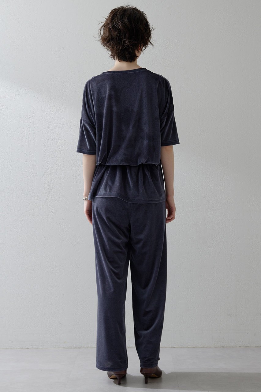【ウィムガゼット/Whim Gazette】の【THE PAUSE】シアーベロアパンツ 人気、トレンドファッション・服の通販 founy(ファニー) 　ファッション　Fashion　レディースファッション　Fashion for Women　パンツ　Pants & Trousers　2025年　2025　2025-2026秋冬・A/W　Autumn/Winter 2025–26 AW25–26　おすすめ　Recommended / Our Picks　クール　Cool, Chic　ベロア　Velour, Soft Velvet　ワイド　Wide, Wide Fit　エレガント 上品　Elegant　A/W・秋冬　Autumn/Winter　other-4|ID: prp329100004614106 ipo3291000000033035543