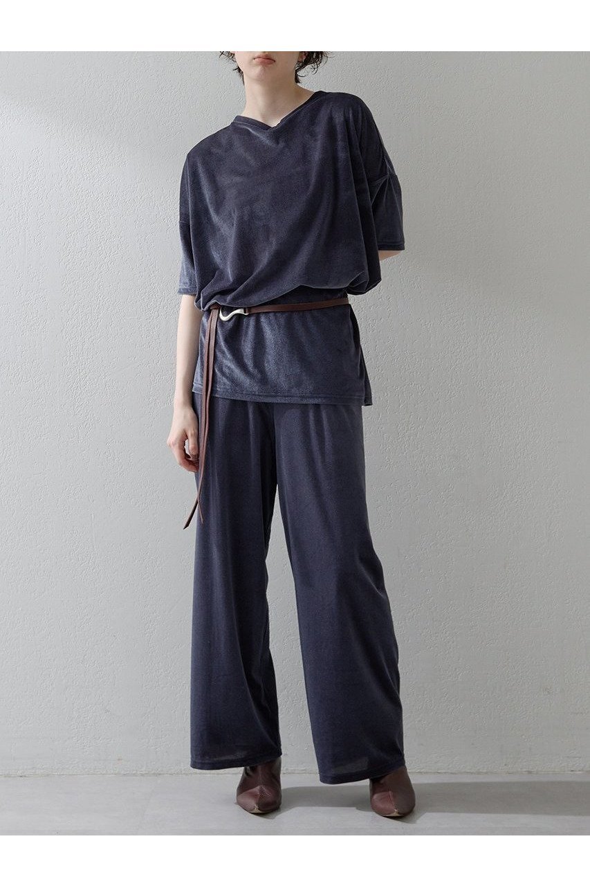 【ウィムガゼット/Whim Gazette】の【THE PAUSE】シアーベロアパンツ 人気、トレンドファッション・服の通販 founy(ファニー) 　ファッション　Fashion　レディースファッション　Fashion for Women　パンツ　Pants & Trousers　2025年　2025　2025-2026秋冬・A/W　Autumn/Winter 2025–26 AW25–26　おすすめ　Recommended / Our Picks　クール　Cool, Chic　ベロア　Velour, Soft Velvet　ワイド　Wide, Wide Fit　エレガント 上品　Elegant　A/W・秋冬　Autumn/Winter　other-6|ID: prp329100004614106 ipo3291000000033035545