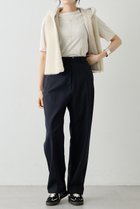 【ウィムガゼット/Whim Gazette】の平織りセンタープレスパンツ ネイビー|ID: prp329100004614116 ipo3291000000035741262