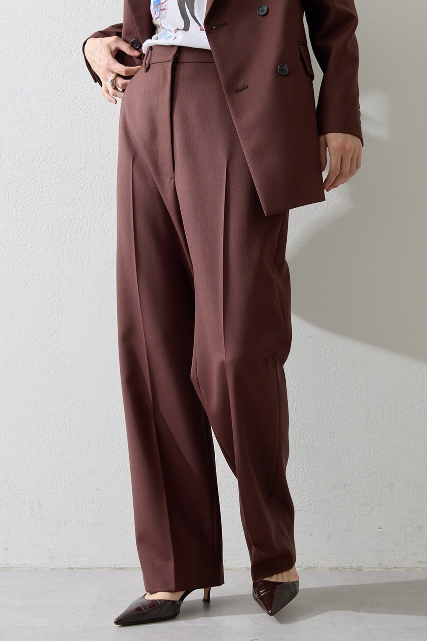 【ウィムガゼット/Whim Gazette】の平織りセンタープレスパンツ 人気、トレンドファッション・服の通販 founy(ファニー) 　ファッション　Fashion　レディースファッション　Fashion for Women　パンツ　Pants & Trousers　オックス　Oxford Fabric　シンプル　Simple, Minimal　ジャケット　Jacket, Outerwear　スニーカー　Sneakers, Trainers　センター　Center, Center Line　ワイド　Wide, Wide Fit　エレガント 上品　Elegant　other-2|ID: prp329100004614116 ipo3291000000035897715