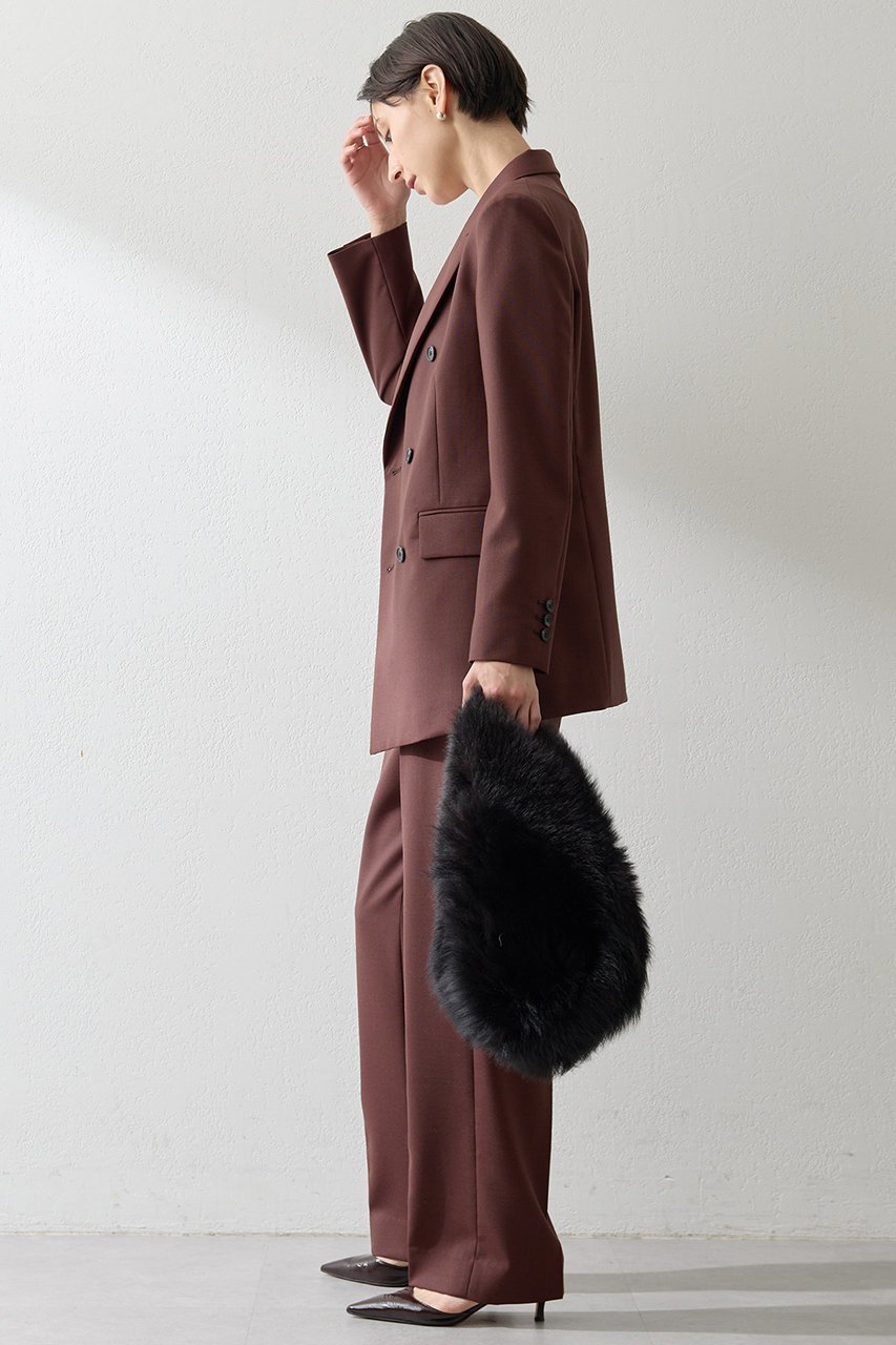 【ウィムガゼット/Whim Gazette】の平織りセンタープレスパンツ 人気、トレンドファッション・服の通販 founy(ファニー) 　ファッション　Fashion　レディースファッション　Fashion for Women　パンツ　Pants & Trousers　オックス　Oxford Fabric　シンプル　Simple, Minimal　ジャケット　Jacket, Outerwear　スニーカー　Sneakers, Trainers　センター　Center, Center Line　ワイド　Wide, Wide Fit　エレガント 上品　Elegant　other-3|ID: prp329100004614116 ipo3291000000035897716