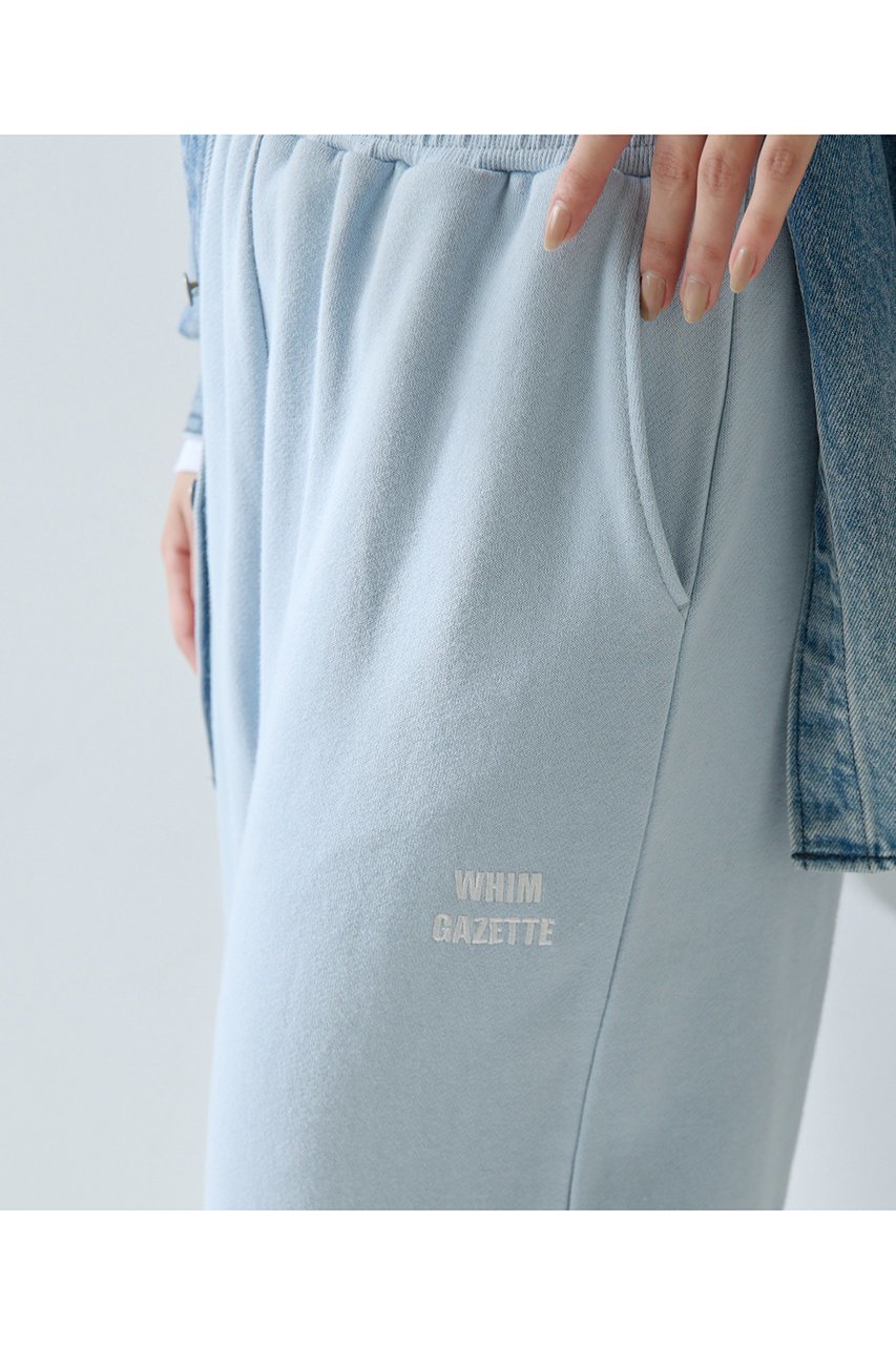 【ウィムガゼット/Whim Gazette】のロゴ裏毛ワイドパンツ 人気、トレンドファッション・服の通販 founy(ファニー) 　ファッション　Fashion　レディースファッション　Fashion for Women　パンツ　Pants & Trousers　ジャケット　Jacket, Outerwear　スタンダード　Standard, Basic　スピンドル　Spindle, Drawcord　ワイド　Wide, Wide Fit　ワンポイント　One Point, Statement Accent　A/W・秋冬　Autumn/Winter　おすすめ　Recommended / Our Picks　2025年　2025　2025-2026秋冬・A/W　Autumn/Winter 2025–26 AW25–26　other-6|ID: prp329100004614117 ipo3291000000033035645