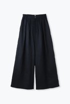 【レリル/lelill】のLINEN WIDE PANTS 人気、トレンドファッション・服の通販 founy(ファニー) ファッション Fashion レディースファッション Fashion for Women パンツ Pants & Trousers タフタ Taffeta, Structured Fabric リネン Linen, Linen Fabric ワイド Wide, Wide Fit 再入荷 Restock / Back in Stock thumbnail ネイビー|ID: prp329100004614118 ipo3291000000033035649
