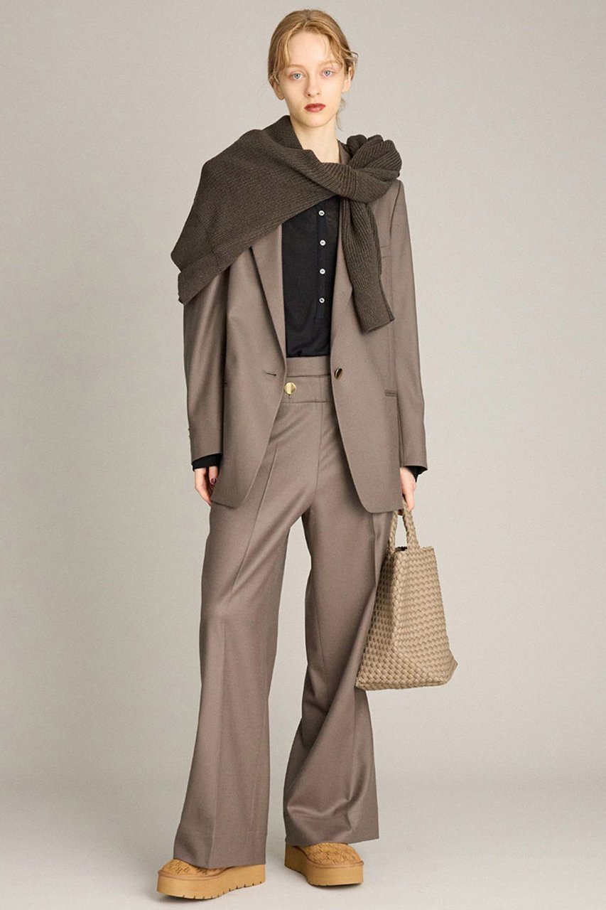 【ブリル/BRILL】のウールマリンパンツ 人気、トレンドファッション・服の通販 founy(ファニー) 　ファッション　Fashion　レディースファッション　Fashion for Women　パンツ　Pants & Trousers　2025年　2025　2025春夏・S/S　Spring/Summer 2025 SS25　クラシック　Classic, Timeless Style　ストレッチ　Stretch, Stretchy Fabric　人気　Popular, Best Seller　新作・新入荷　New Arrivals / New In　other-8|ID: prp329100004614119 ipo3291000000033035667