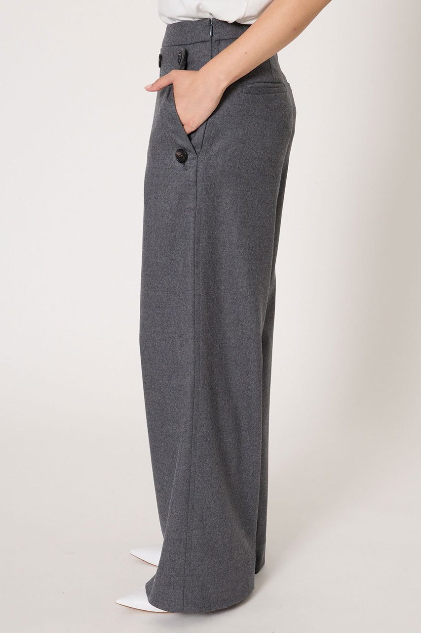 【ブリル/BRILL】のウールマリンパンツ 人気、トレンドファッション・服の通販 founy(ファニー) 　ファッション　Fashion　レディースファッション　Fashion for Women　パンツ　Pants & Trousers　2025年　2025　2025春夏・S/S　Spring/Summer 2025 SS25　クラシック　Classic, Timeless Style　ストレッチ　Stretch, Stretchy Fabric　人気　Popular, Best Seller　other-2|ID: prp329100004614119 ipo3291000000035694309