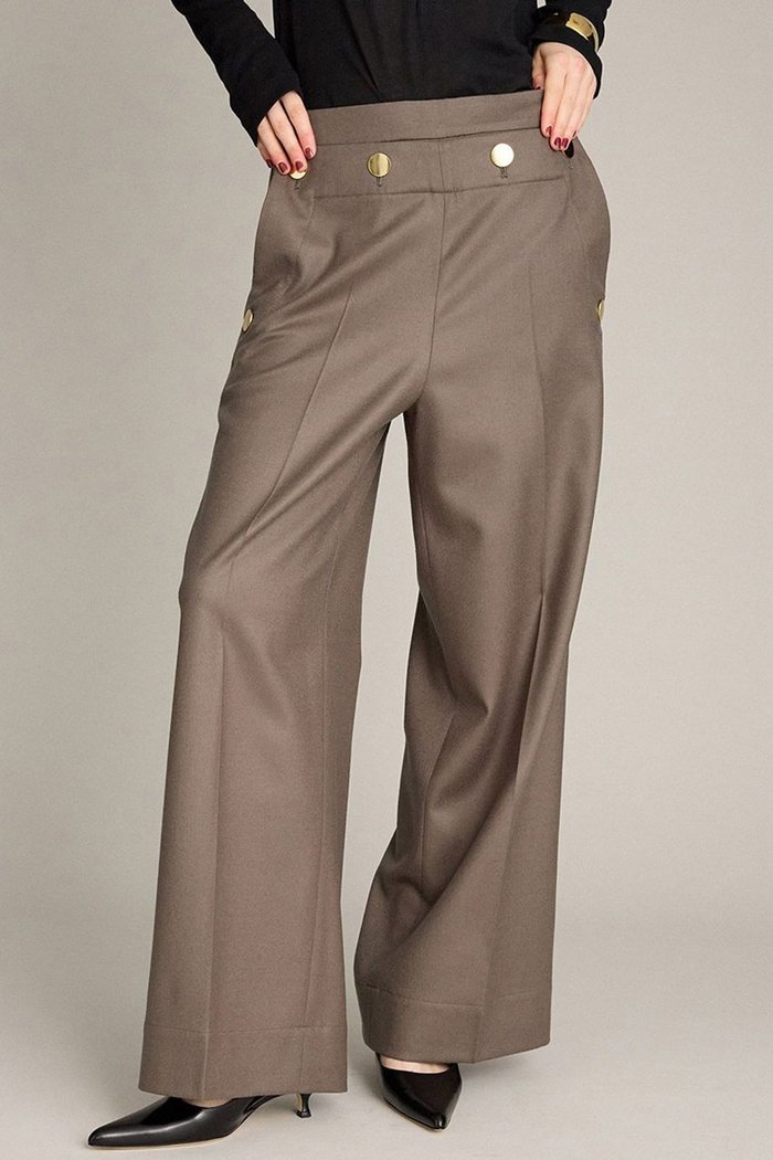 【ブリル/BRILL】のウールマリンパンツ インテリア・キッズ・メンズ・レディースファッション・服の通販 founy(ファニー) https://founy.com/ ファッション Fashion レディースファッション Fashion for Women パンツ Pants & Trousers 2025年 2025 2025春夏・S/S Spring/Summer 2025 SS25 クラシック Classic, Timeless Style ストレッチ Stretch, Stretchy Fabric 人気 Popular, Best Seller |ID: prp329100004614119 ipo3291000000035964571