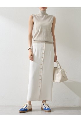 【ウィムガゼット/Whim Gazette】 WクロスボタンSK人気、トレンドファッション・服の通販 founy(ファニー) ファッション Fashion レディースファッション Fashion for Women スカート Skirts ロングスカート Long Skirts / Maxi & Midi Skirts 2025年 2025 2025-2026秋冬・A/W Autumn/Winter 2025–26 AW25–26 カットソー Cut and Sewn Top シンプル Simple, Minimal ストレッチ Stretch, Stretchy Fabric フロント Front, Front Design ベーシック Basic, Essential ロング Long, Long-Length ヴィンテージ Vintage Style 吸水 Absorbent, Quick-Dry A/W・秋冬 Autumn/Winter |ID:prp329100004614120