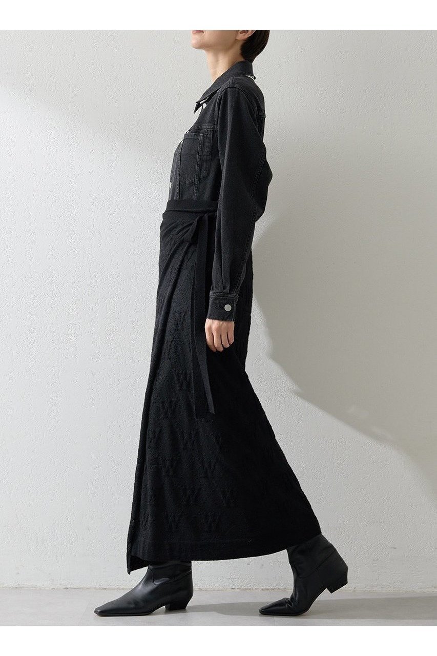 【ウィムガゼット/Whim Gazette】のジャガードラップスカート 人気、トレンドファッション・服の通販 founy(ファニー) 　ファッション　Fashion　レディースファッション　Fashion for Women　スカート　Skirts　ロングスカート　Long Skirts / Maxi & Midi Skirts　2025年　2025　2025-2026秋冬・A/W　Autumn/Winter 2025–26 AW25–26　なめらか　Smooth, Silky Texture　クラシカル　Classical, Vintage-Inspired　ジャカード／ジャガード　Jacquard, Woven Pattern　ペチコート　Petticoat, Underskirt　ボトム　Bottoms, Lower Wear　ラップ　Wrap, Wrap Design　ロング　Long, Long-Length　エレガント 上品　Elegant　A/W・秋冬　Autumn/Winter　other-3|ID: prp329100004614121 ipo3291000000033035690