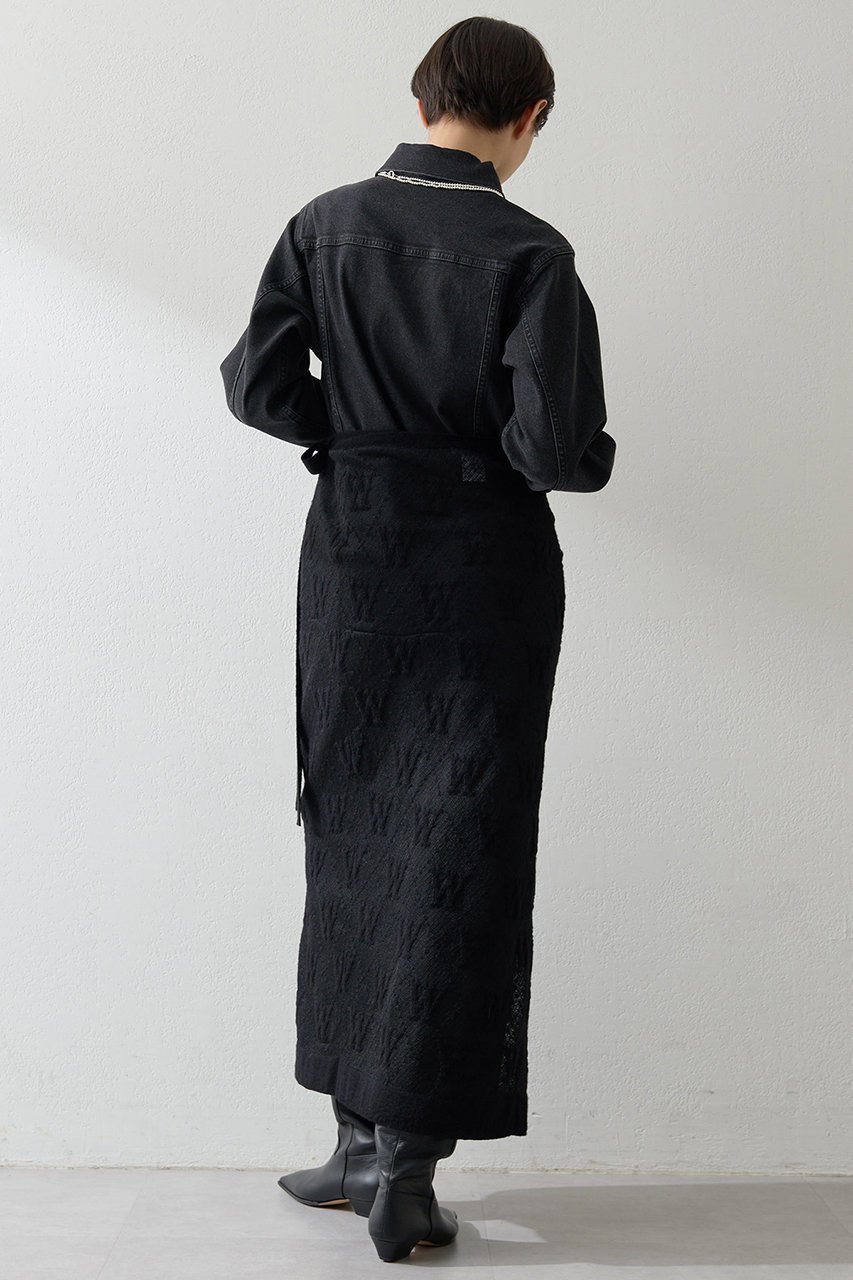 【ウィムガゼット/Whim Gazette】のジャガードラップスカート 人気、トレンドファッション・服の通販 founy(ファニー) 　ファッション　Fashion　レディースファッション　Fashion for Women　スカート　Skirts　ロングスカート　Long Skirts / Maxi & Midi Skirts　なめらか　Smooth, Silky Texture　クラシカル　Classical, Vintage-Inspired　ジャカード／ジャガード　Jacquard, Woven Pattern　ペチコート　Petticoat, Underskirt　ボトム　Bottoms, Lower Wear　ラップ　Wrap, Wrap Design　ロング　Long, Long-Length　エレガント 上品　Elegant　other-4|ID: prp329100004614121 ipo3291000000035964587