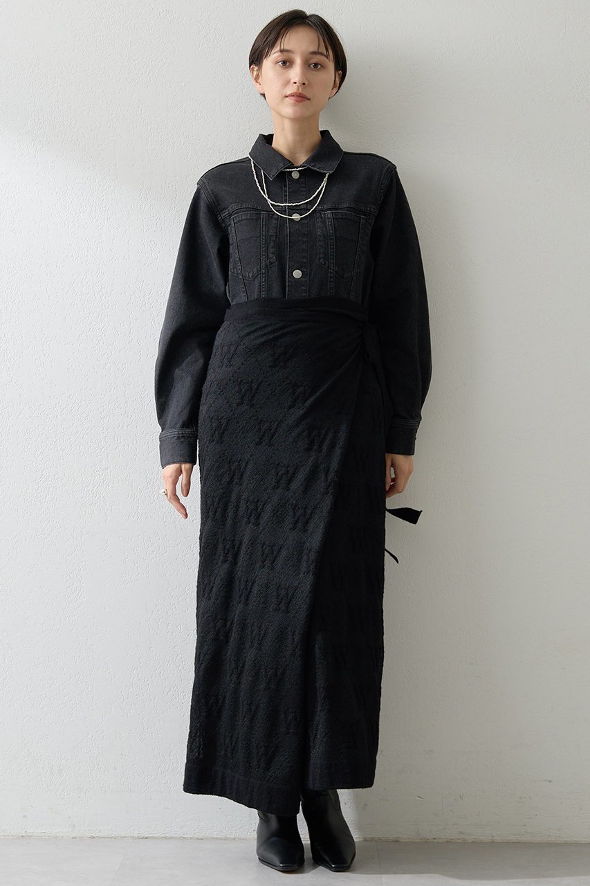【ウィムガゼット/Whim Gazette】のジャガードラップスカート 人気、トレンドファッション・服の通販 founy(ファニー) 　ファッション　Fashion　レディースファッション　Fashion for Women　スカート　Skirts　ロングスカート　Long Skirts / Maxi & Midi Skirts　なめらか　Smooth, Silky Texture　クラシカル　Classical, Vintage-Inspired　ジャカード／ジャガード　Jacquard, Woven Pattern　ペチコート　Petticoat, Underskirt　ボトム　Bottoms, Lower Wear　ラップ　Wrap, Wrap Design　ロング　Long, Long-Length　エレガント 上品　Elegant　other-6|ID: prp329100004614121 ipo3291000000035964589