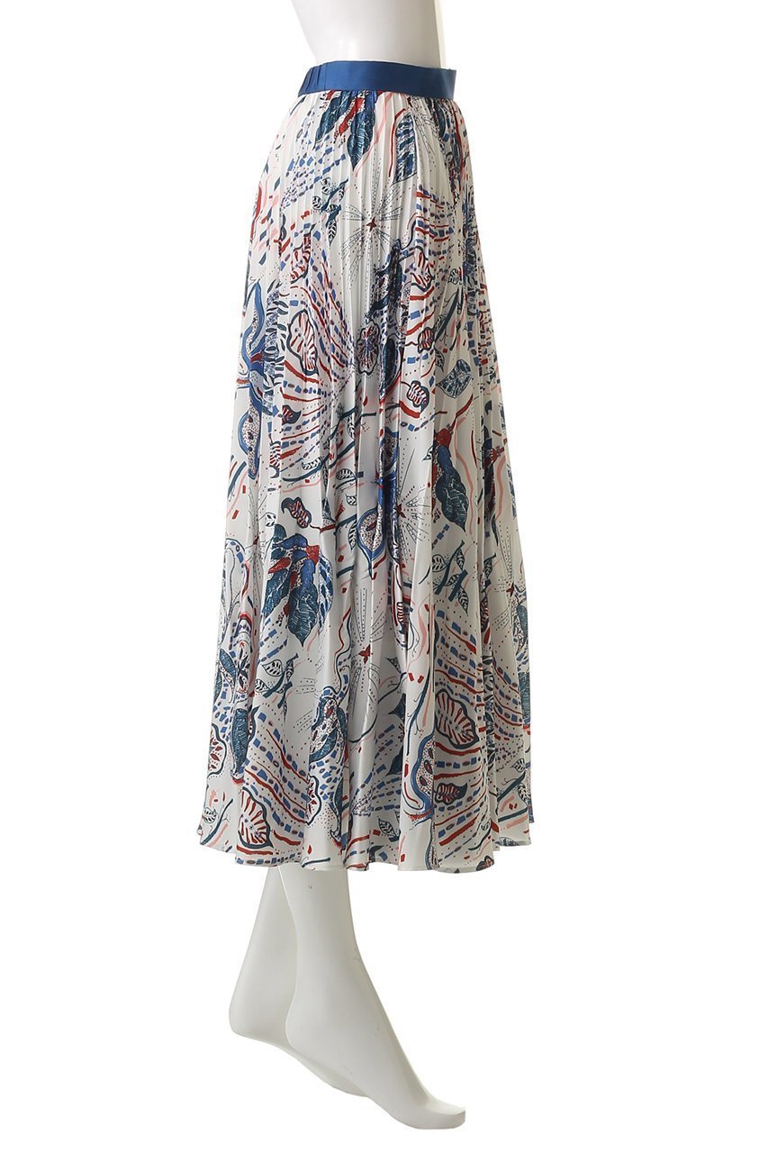 【アナイ/ANAYI】のボタニカルペイズリープリーツスカート 人気、トレンドファッション・服の通販 founy(ファニー) 　ファッション　Fashion　レディースファッション　Fashion for Women　スカート　Skirts　プリーツスカート / 上品フェミニンスタイル　Pleated Skirts　ロングスカート　Long Skirts / Maxi & Midi Skirts　プリーツ　Pleats, Pleated　ペイズリー　Paisley, Ethnic Pattern　ボタニカル　Botanical, Floral Pattern　ロング　Long, Long-Length　エレガント 上品　Elegant　定番　Standard, Basic Item　other-3|ID: prp329100004614122 ipo3291000000035796691