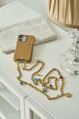 【ルヴィニ パリ/Louvini Paris】 スマホチェーン JANE人気、トレンドファッション・服の通販 founy(ファニー) ファッション Fashion レディースファッション Fashion for Women チェーン Chain, Chain Strap チャーム Charm, Pendant バランス Balance, Style Balance ラグジュアリー Luxury, Elegant |ID:prp329100004614124