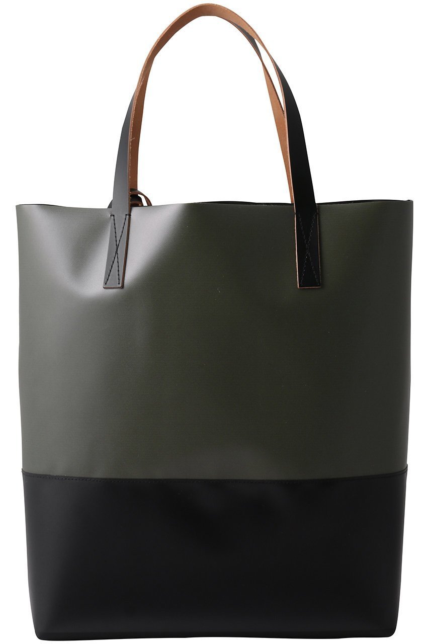 【マルニ/MARNI】のTRIBECA バイカラーショッピングバッグ 人気、トレンドファッション・服の通販 founy(ファニー) 　ファッション　Fashion　レディースファッション　Fashion for Women　バッグ　Bags　2025年　2025　2025-2026秋冬・A/W　Autumn/Winter 2025–26 AW25–26　ユニセックス　Unisex, Genderless　スクエア　Square, Square Shape　フォルム　Silhouette, Form　人気　Popular, Best Seller　定番　Standard, Basic Item　A/W・秋冬　Autumn/Winter　other-3|ID: prp329100004614936 ipo3291000000033047636