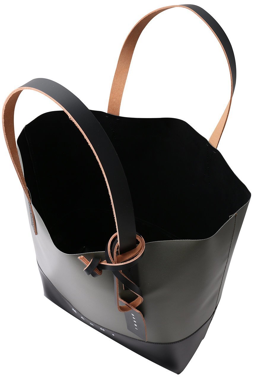 【マルニ/MARNI】のTRIBECA バイカラーショッピングバッグ 人気、トレンドファッション・服の通販 founy(ファニー) 　ファッション　Fashion　レディースファッション　Fashion for Women　バッグ　Bags　2025年　2025　2025-2026秋冬・A/W　Autumn/Winter 2025–26 AW25–26　ユニセックス　Unisex, Genderless　スクエア　Square, Square Shape　フォルム　Silhouette, Form　人気　Popular, Best Seller　定番　Standard, Basic Item　A/W・秋冬　Autumn/Winter　other-5|ID: prp329100004614936 ipo3291000000033047638