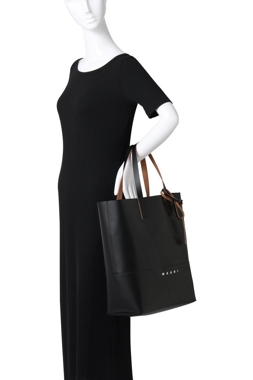 【マルニ/MARNI】のMARNI タグ付きショッピングバッグ 人気、トレンドファッション・服の通販 founy(ファニー) 　ファッション　Fashion　レディースファッション　Fashion for Women　バッグ　Bags　2025年　2025　2025-2026秋冬・A/W　Autumn/Winter 2025–26 AW25–26　ユニセックス　Unisex, Genderless　スクエア　Square, Square Shape　スタイリッシュ　Stylish, Fashionable　フォルム　Silhouette, Form　定番　Standard, Basic Item　A/W・秋冬　Autumn/Winter　other-2|ID: prp329100004614937 ipo3291000000033047641
