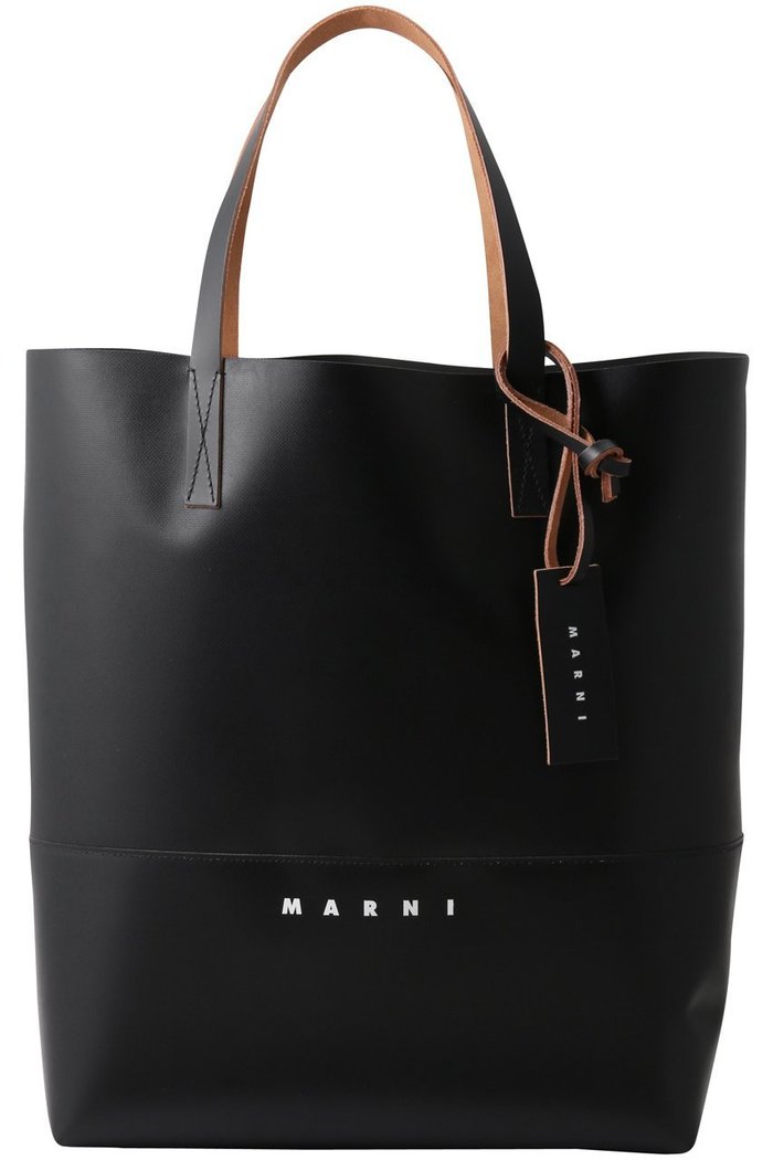 【マルニ/MARNI】のMARNI タグ付きショッピングバッグ インテリア・キッズ・メンズ・レディースファッション・服の通販 founy(ファニー) https://founy.com/ ファッション Fashion レディースファッション Fashion for Women バッグ Bags ユニセックス Unisex, Genderless スクエア Square, Square Shape スタイリッシュ Stylish, Fashionable フォルム Silhouette, Form 定番 Standard, Basic Item |ID: prp329100004614937 ipo3291000000035864779