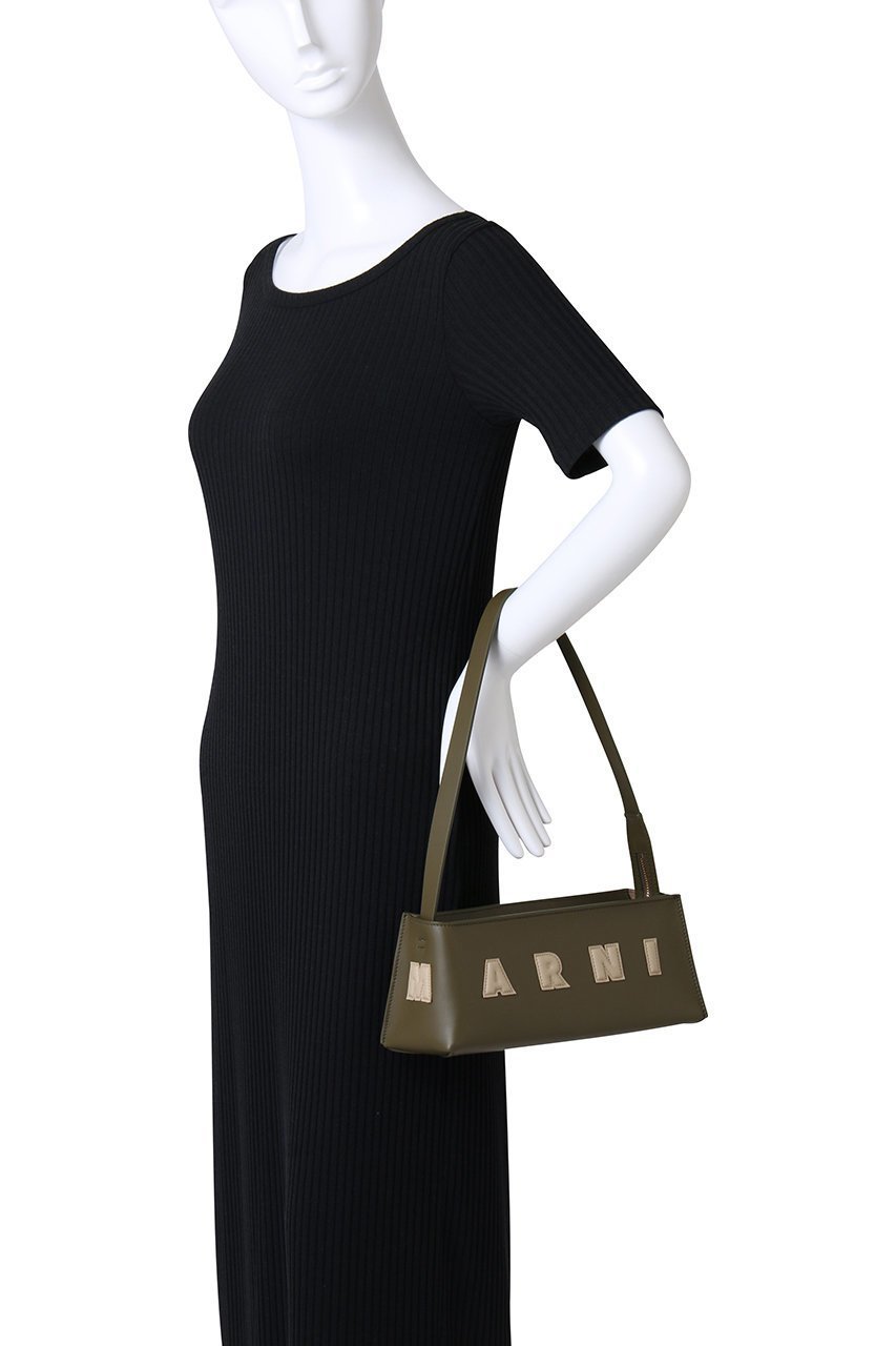 【マルニ/MARNI】のMUSEO バゲットバッグ 人気、トレンドファッション・服の通販 founy(ファニー) 　ファッション　Fashion　レディースファッション　Fashion for Women　バッグ　Bags　2025年　2025　2025-2026秋冬・A/W　Autumn/Winter 2025–26 AW25–26　スクエア　Square, Square Shape　フォルム　Silhouette, Form　フロント　Front, Front Design　A/W・秋冬　Autumn/Winter　other-2|ID: prp329100004614939 ipo3291000000033047656