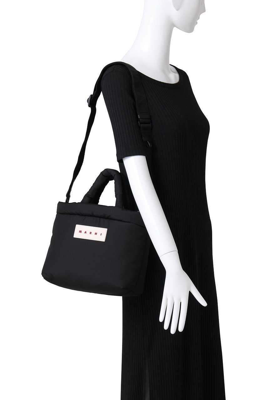 【マルニ/MARNI】のPUFF ナイロン2wayスモールトートバッグ 人気、トレンドファッション・服の通販 founy(ファニー) 　ファッション　Fashion　レディースファッション　Fashion for Women　バッグ　Bags　2025年　2025　2025-2026秋冬・A/W　Autumn/Winter 2025–26 AW25–26　コレクション　Collection, Seasonal Line　スタイリッシュ　Stylish, Fashionable　人気　Popular, Best Seller　A/W・秋冬　Autumn/Winter　other-2|ID: prp329100004614940 ipo3291000000033047662
