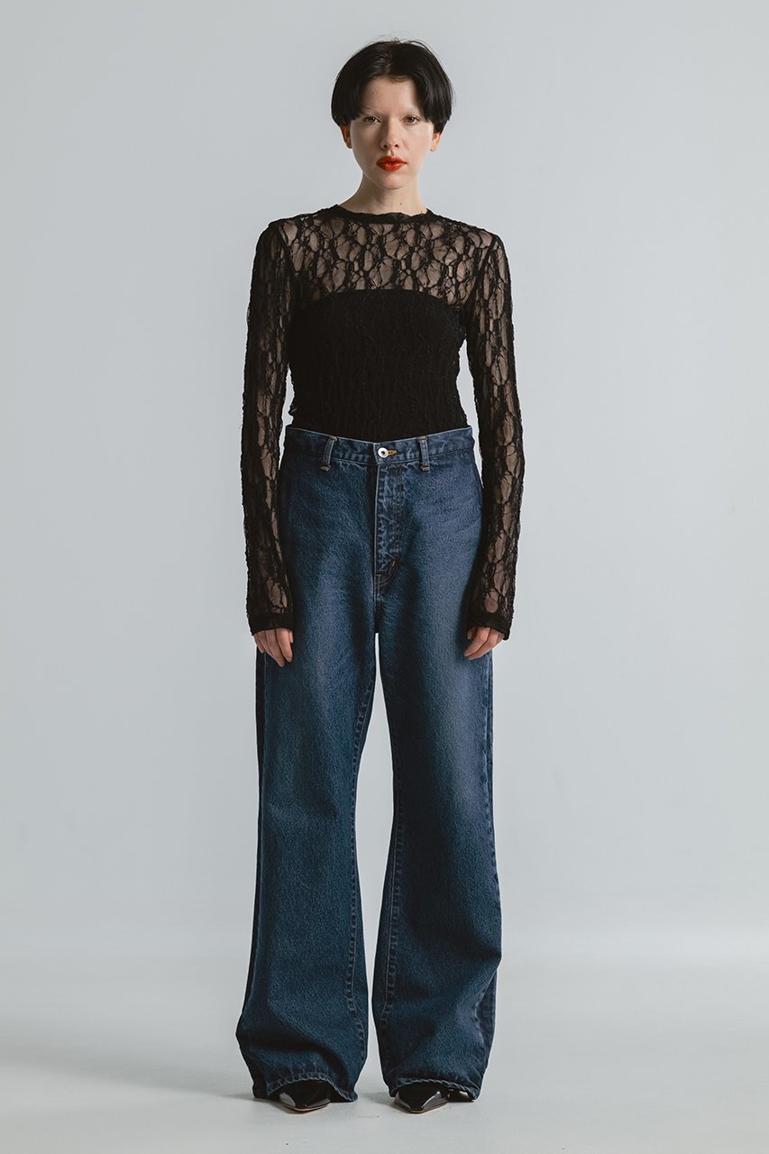 【チノ/CINOH】のジャージー レース クルー ネック Tシャツ 人気、トレンドファッション・服の通販 founy(ファニー) 　ファッション　Fashion　レディースファッション　Fashion for Women　トップス・カットソー　Cut & Sew Tops　シャツ・ブラウス・オフィスカジュアル　Elegant Blouses & Button-Ups　ロングTシャツ・Tシャツ　Longline T-Shirts & Tees　カットソー・ベーシックTシャツ　Cut-and-Sewn Tops / Stretch Tees & Basics　インナー　Innerwear　ストレッチ　Stretch, Stretchy Fabric　スリーブ　Sleeve, Long Sleeve / Short Sleeve　レース　Lace, Lace Fabric　ロング　Long, Long-Length　other-6|ID: prp329100004614958 ipo3291000000035492140