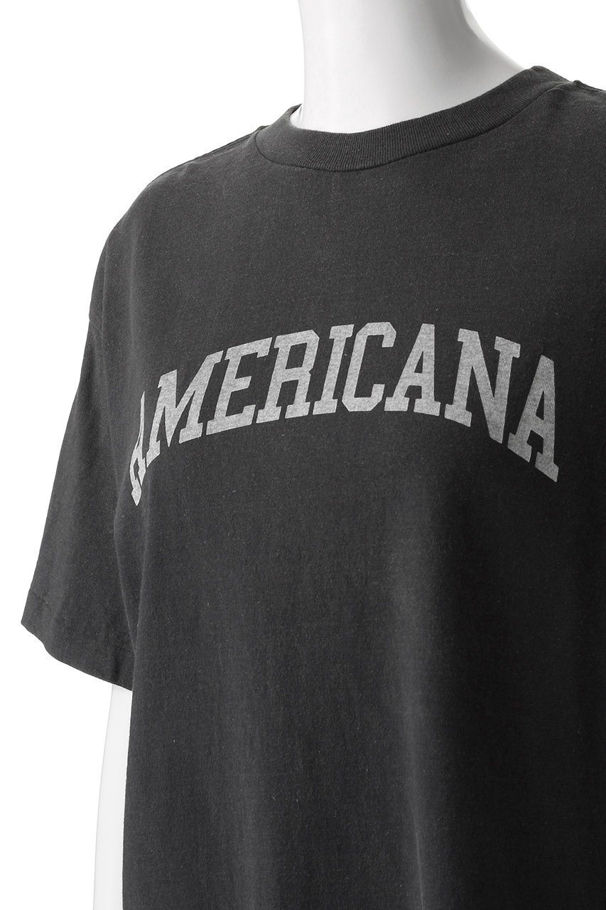 【アメリカーナ/Americana】のUSED加工ショートスリーブTシャツ 人気、トレンドファッション・服の通販 founy(ファニー) 　ファッション　Fashion　レディースファッション　Fashion for Women　トップス・カットソー　Cut & Sew Tops　シャツ・ブラウス・オフィスカジュアル　Elegant Blouses & Button-Ups　ロングTシャツ・Tシャツ　Longline T-Shirts & Tees　カットソー・ベーシックTシャツ　Cut-and-Sewn Tops / Stretch Tees & Basics　2025年　2025　2025-2026秋冬・A/W　Autumn/Winter 2025–26 AW25–26　ショート　Short, Short Length　シンプル　Simple, Minimal　スリーブ　Sleeve, Long Sleeve / Short Sleeve　ワイド　Wide, Wide Fit　A/W・秋冬　Autumn/Winter　other-5|ID: prp329100004614961 ipo3291000000033047829