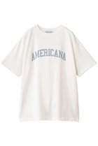【アメリカーナ/Americana】のUSED加工ショートスリーブTシャツ ホワイト|ID: prp329100004614961 ipo3291000000035492145