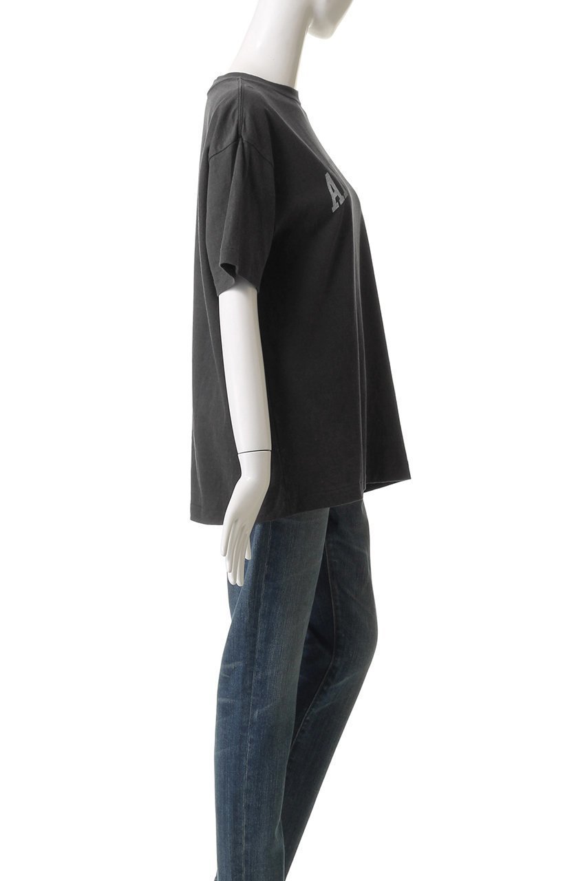 【アメリカーナ/Americana】のUSED加工ショートスリーブTシャツ 人気、トレンドファッション・服の通販 founy(ファニー) 　ファッション　Fashion　レディースファッション　Fashion for Women　トップス・カットソー　Cut & Sew Tops　シャツ・ブラウス・オフィスカジュアル　Elegant Blouses & Button-Ups　ロングTシャツ・Tシャツ　Longline T-Shirts & Tees　カットソー・ベーシックTシャツ　Cut-and-Sewn Tops / Stretch Tees & Basics　ショート　Short, Short Length　シンプル　Simple, Minimal　スリーブ　Sleeve, Long Sleeve / Short Sleeve　ワイド　Wide, Wide Fit　other-3|ID: prp329100004614961 ipo3291000000035864866