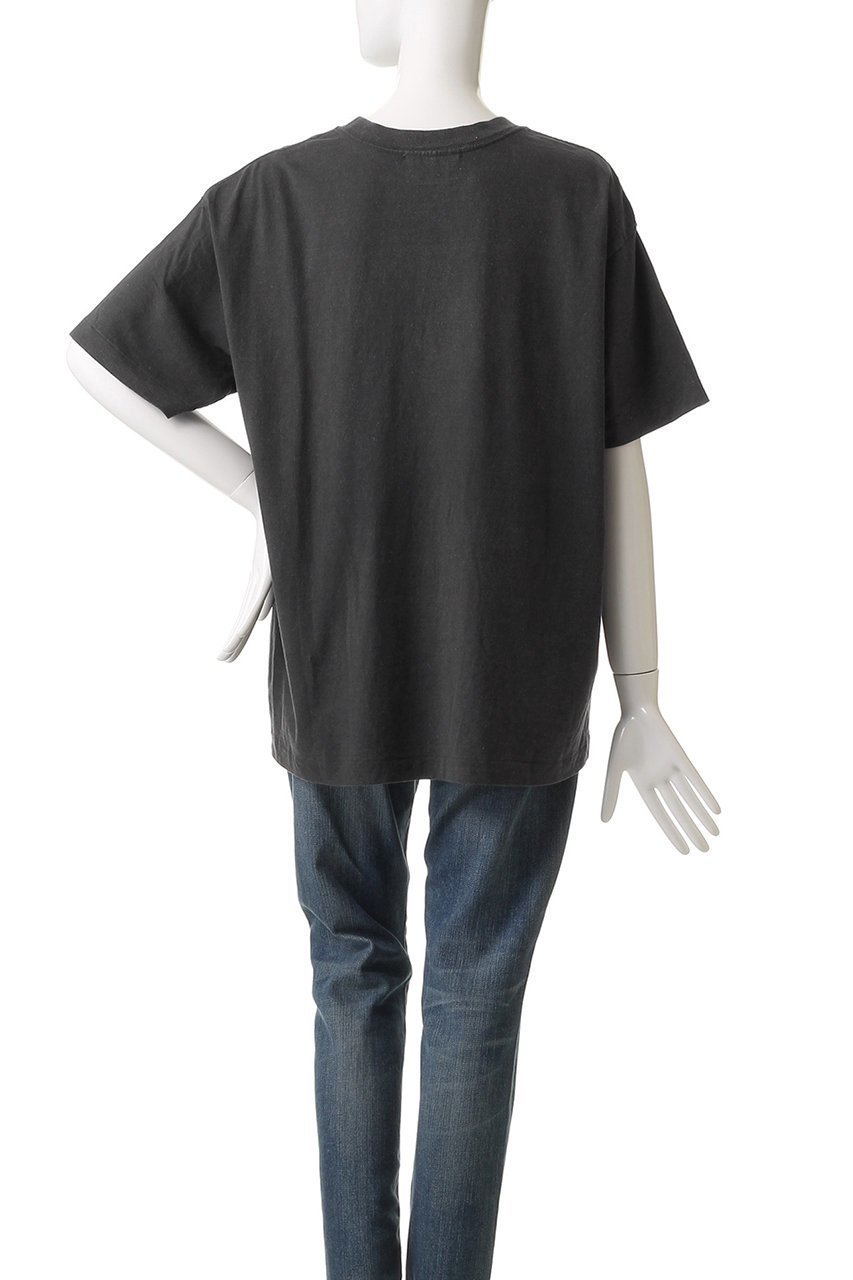 【アメリカーナ/Americana】のUSED加工ショートスリーブTシャツ 人気、トレンドファッション・服の通販 founy(ファニー) 　ファッション　Fashion　レディースファッション　Fashion for Women　トップス・カットソー　Cut & Sew Tops　シャツ・ブラウス・オフィスカジュアル　Elegant Blouses & Button-Ups　ロングTシャツ・Tシャツ　Longline T-Shirts & Tees　カットソー・ベーシックTシャツ　Cut-and-Sewn Tops / Stretch Tees & Basics　ショート　Short, Short Length　シンプル　Simple, Minimal　スリーブ　Sleeve, Long Sleeve / Short Sleeve　ワイド　Wide, Wide Fit　other-4|ID: prp329100004614961 ipo3291000000035864867