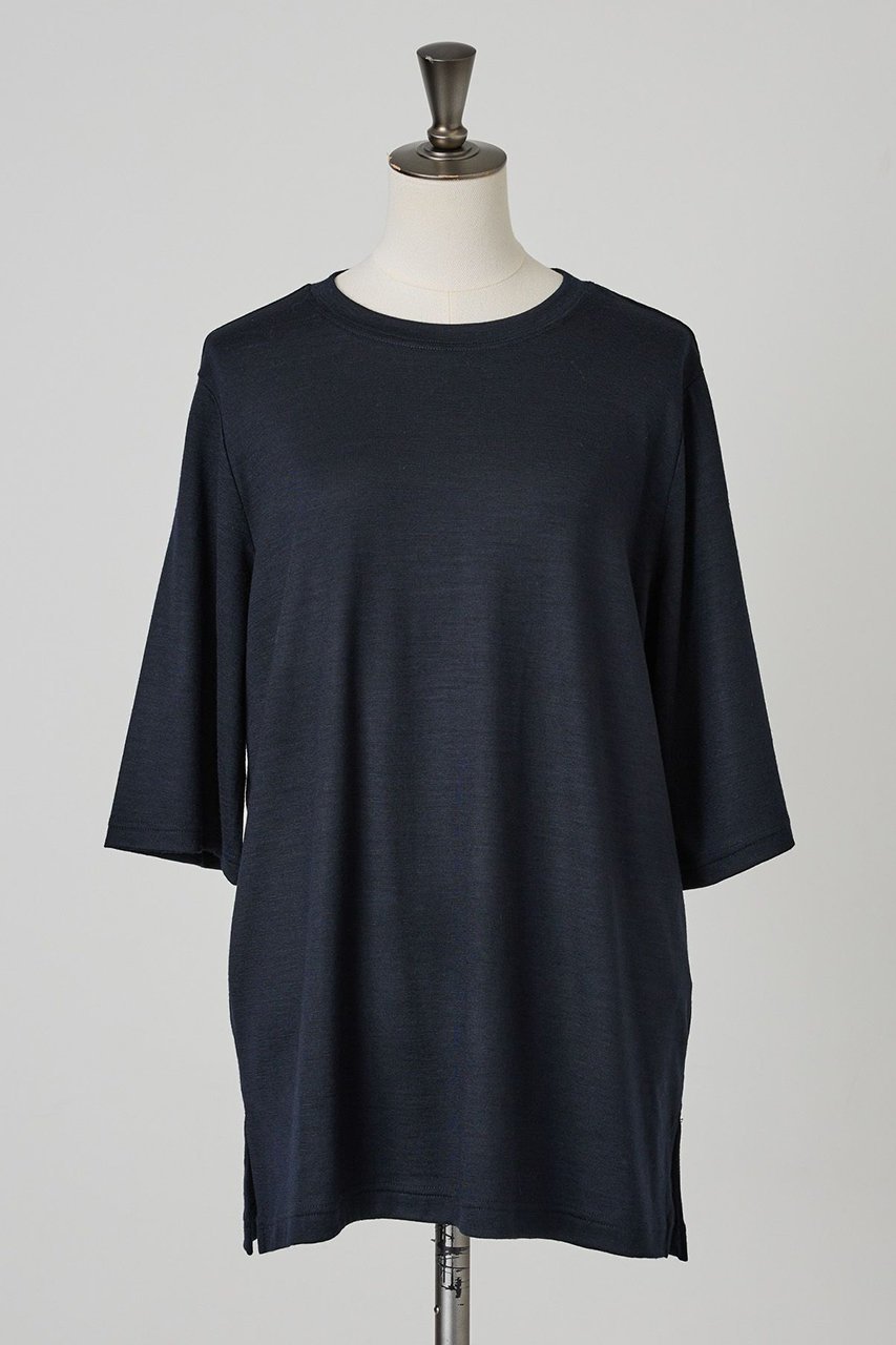 【カオス/Chaos】のバルドーTシャツ 人気、トレンドファッション・服の通販 founy(ファニー) 　ファッション　Fashion　レディースファッション　Fashion for Women　トップス・カットソー　Cut & Sew Tops　シャツ・ブラウス・オフィスカジュアル　Elegant Blouses & Button-Ups　ロングTシャツ・Tシャツ　Longline T-Shirts & Tees　カットソー・ベーシックTシャツ　Cut-and-Sewn Tops / Stretch Tees & Basics　ショート　Short, Short Length　スリーブ　Sleeve, Long Sleeve / Short Sleeve　エレガント 上品　Elegant　半袖　Short Sleeve, Half Sleeve　吸水　Absorbent, Quick-Dry　新作・新入荷　New Arrivals / New In　other-2|ID: prp329100004614967 ipo3291000000033047867