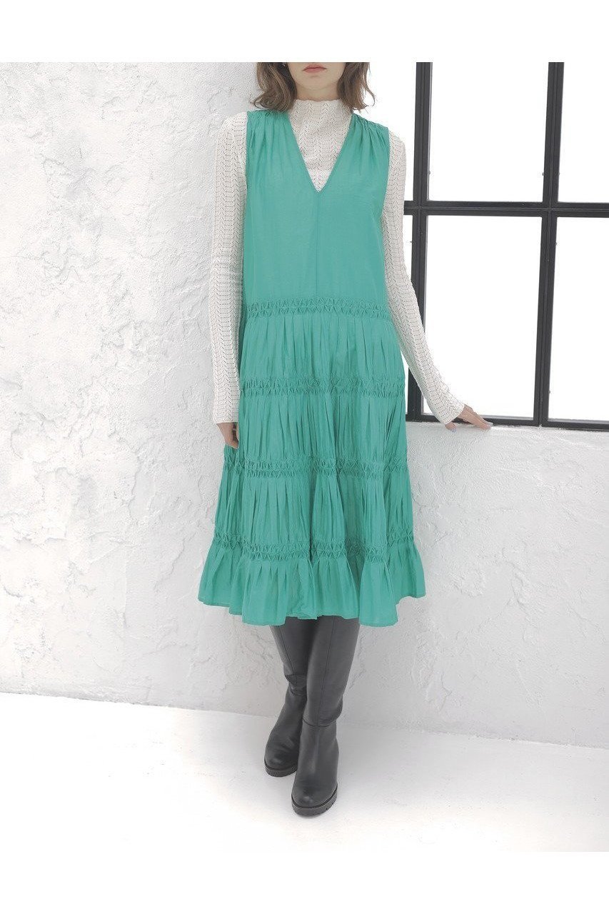 【マーレット/MERLETTE】のWALLIS ダイアモンドトリム Vネックティアードドレス 人気、トレンドファッション・服の通販 founy(ファニー) 　ファッション　Fashion　レディースファッション　Fashion for Women　ワンピース　Dresses　フォーマル・パーティードレス・結婚式用ドレス　Elegant & Casual Dresses　チュニック　Tunic Tops & Dresses　2025年　2025　2025-2026秋冬・A/W　Autumn/Winter 2025–26 AW25–26　サンダル　Sandals, Summer Shoes　ジュエリー　Jewelry, Accessories　チュニック　Tunic, Long Top　ドレス　Dress, One-Piece　A/W・秋冬　Autumn/Winter　other-6|ID: prp329100004614974 ipo3291000000033047921