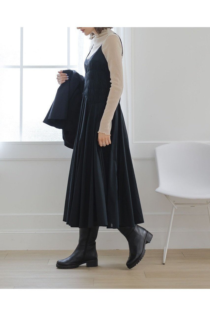 【マーレット/MERLETTE】のKAEDE ハンドスモッキング刺しゅうロングキャミドレス 人気、トレンドファッション・服の通販 founy(ファニー) 　ファッション　Fashion　レディースファッション　Fashion for Women　ワンピース　Dresses　フォーマル・パーティードレス・結婚式用ドレス　Elegant & Casual Dresses　チュニック　Tunic Tops & Dresses　2025年　2025　2025-2026秋冬・A/W　Autumn/Winter 2025–26 AW25–26　チュニック　Tunic, Long Top　ドレス　Dress, One-Piece　フレア　Flare, Flared　リゾート　Resort, Vacation Style　エレガント 上品　Elegant　A/W・秋冬　Autumn/Winter　other-7|ID: prp329100004614975 ipo3291000000033047937