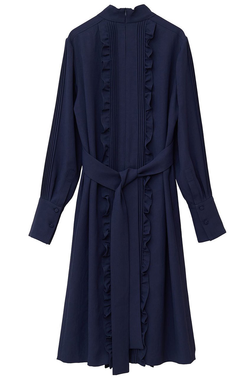 【マルティニーク/martinique】の【l heritage martinique】フリルディドレス 人気、トレンドファッション・服の通販 founy(ファニー) 　ファッション　Fashion　レディースファッション　Fashion for Women　ワンピース　Dresses　フォーマル・パーティードレス・結婚式用ドレス　Elegant & Casual Dresses　チュニック　Tunic Tops & Dresses　2025年　2025　2025-2026秋冬・A/W　Autumn/Winter 2025–26 AW25–26　おすすめ　Recommended / Our Picks　コーデュロイ　Corduroy, Cord Fabric　ジャケット　Jacket, Outerwear　タンブラー　Tumbler, Travel Mug　チュニック　Tunic, Long Top　ツイル　Twist, Twisted Detail　ハイネック　High Neck, Mock Neck　バランス　Balance, Style Balance　フリル　Frill, Ruffle　ロング　Long, Long-Length　A/W・秋冬　Autumn/Winter　other-2|ID: prp329100004614976 ipo3291000000033047944